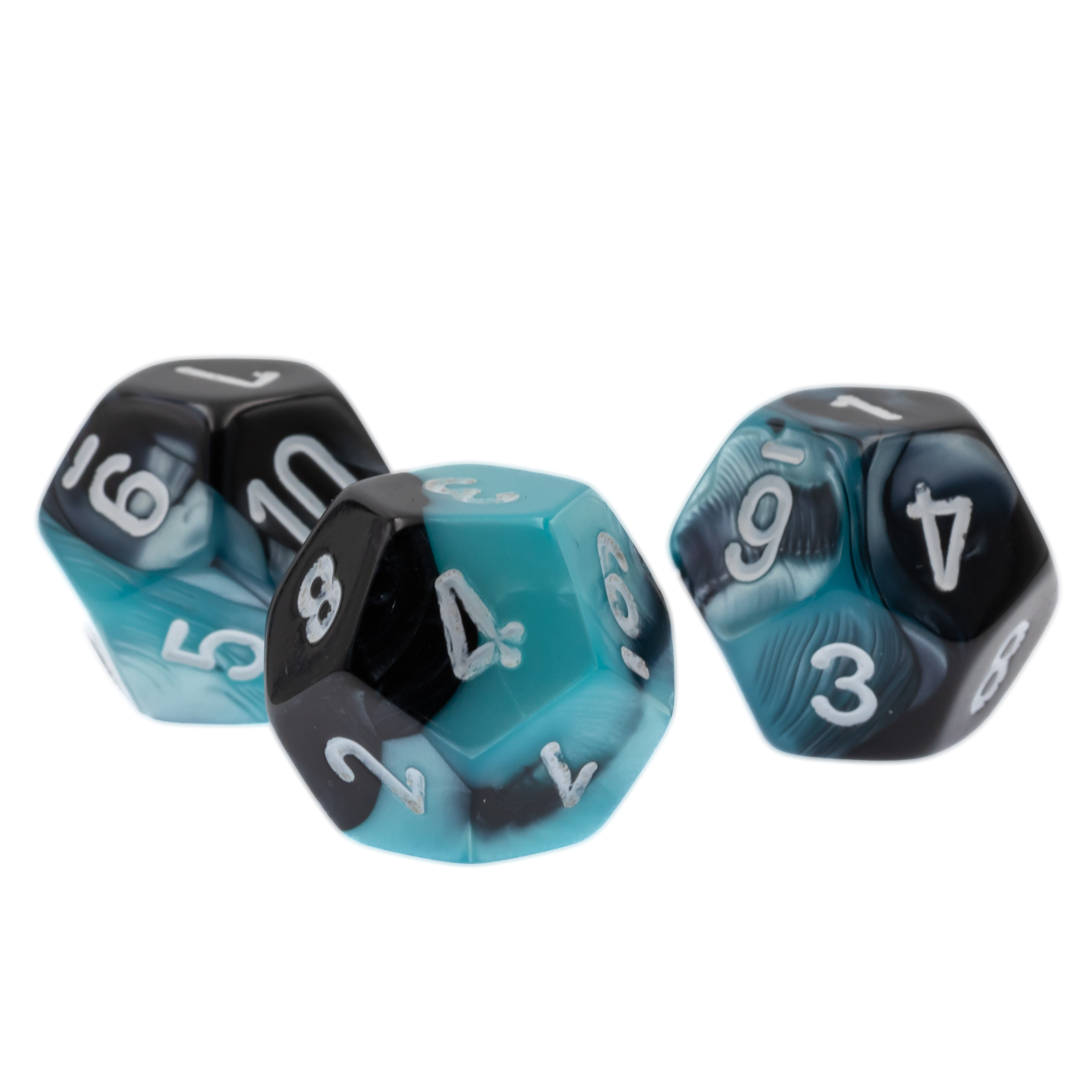 Gemini® Black-Shell / white  D12 