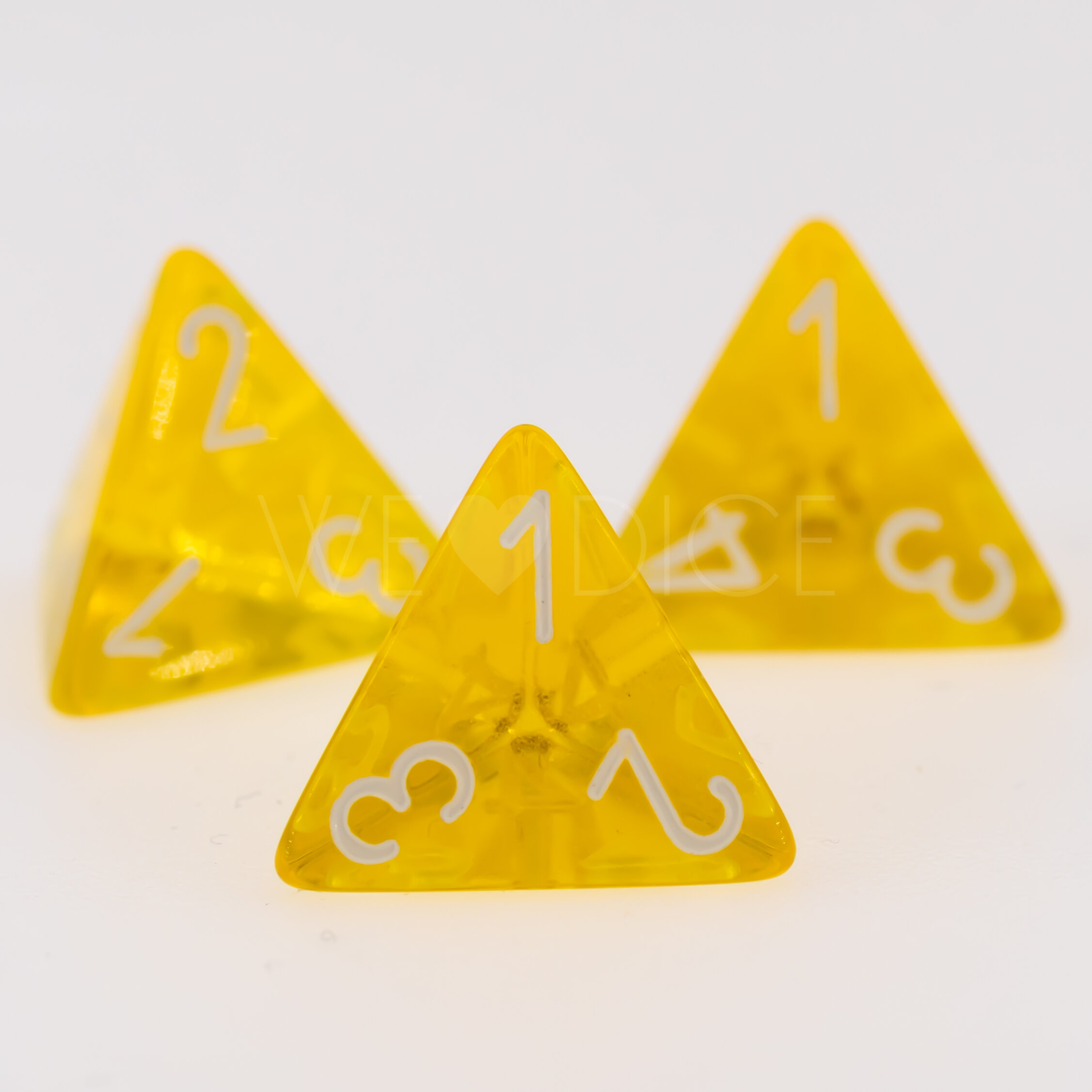 Transparent Gelb / weiß  W4