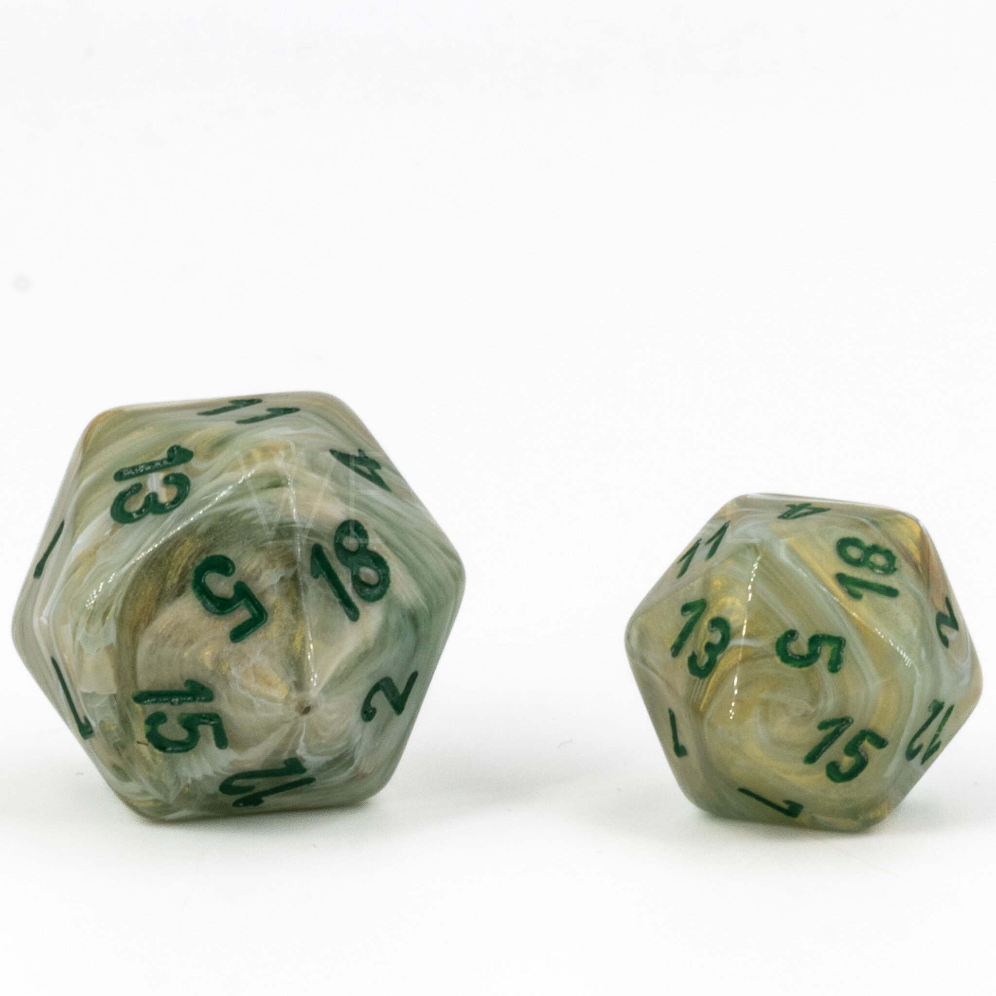 Marble  Grün / Dunkelgrün Mega-hedral™  W20 