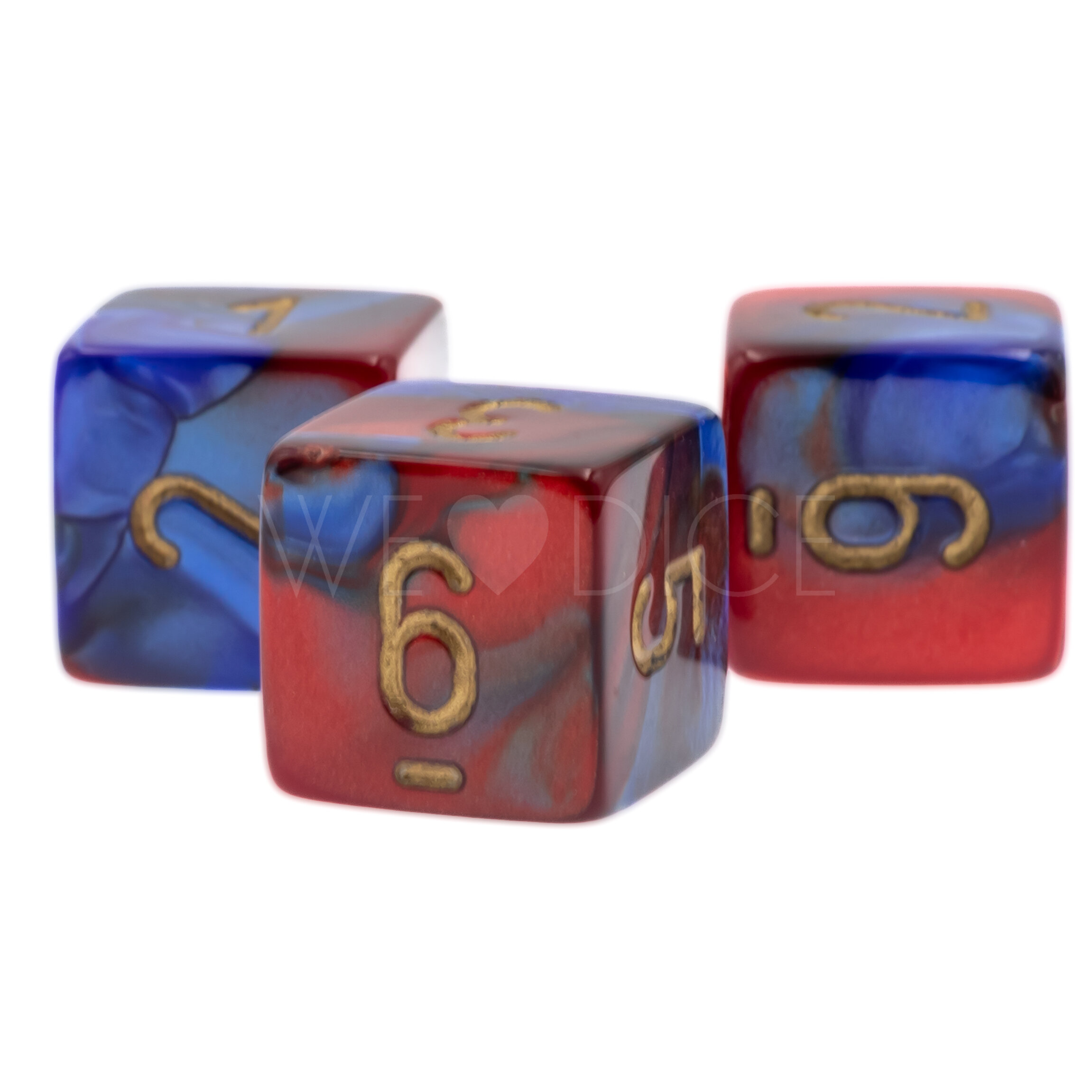 Gemini® Blau-Rot / gold  W6 