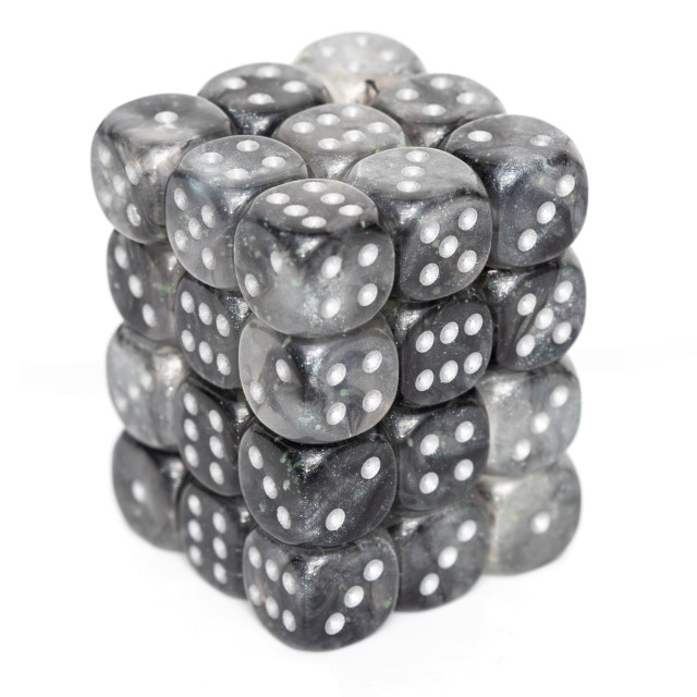 20mm W6 Würfel In Anthrazit / Weiß | 7270-20mm-W0008