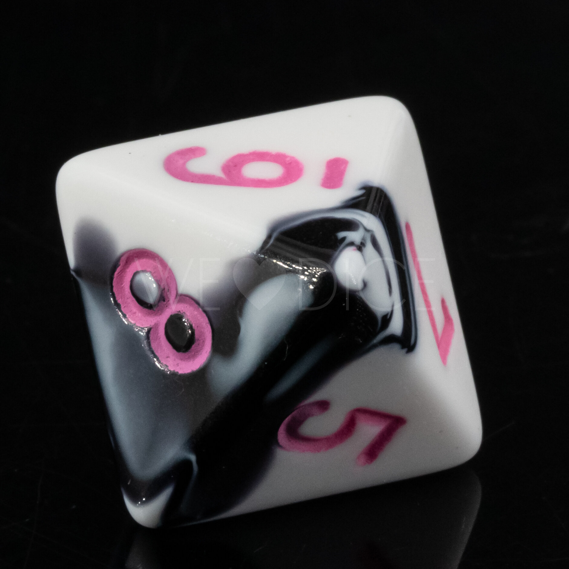 Gemini® Schwarz-Weiß / Rosa  W8 