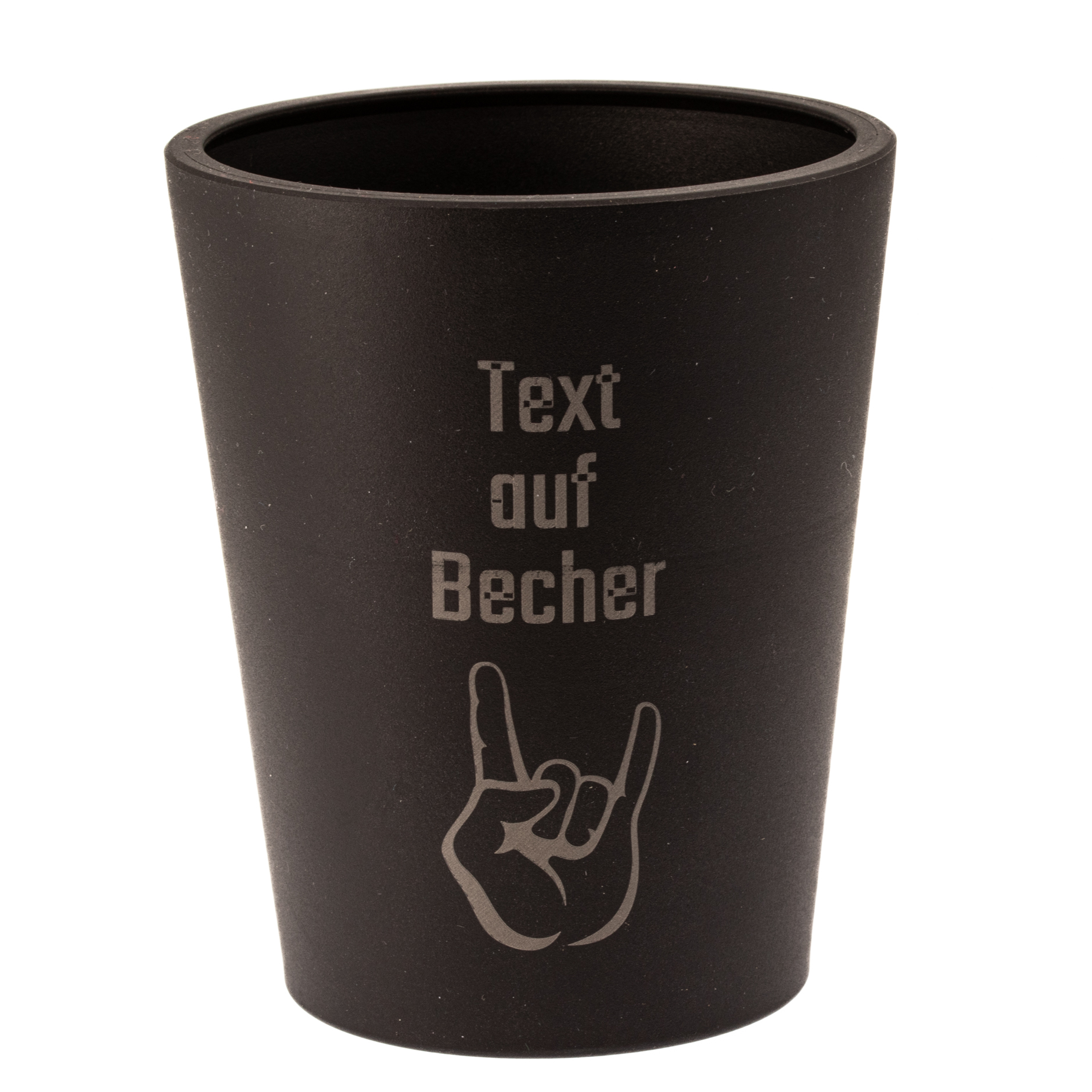 Dein Personalisierter - Dice Cup flex - Würfelbecher in Schwarz