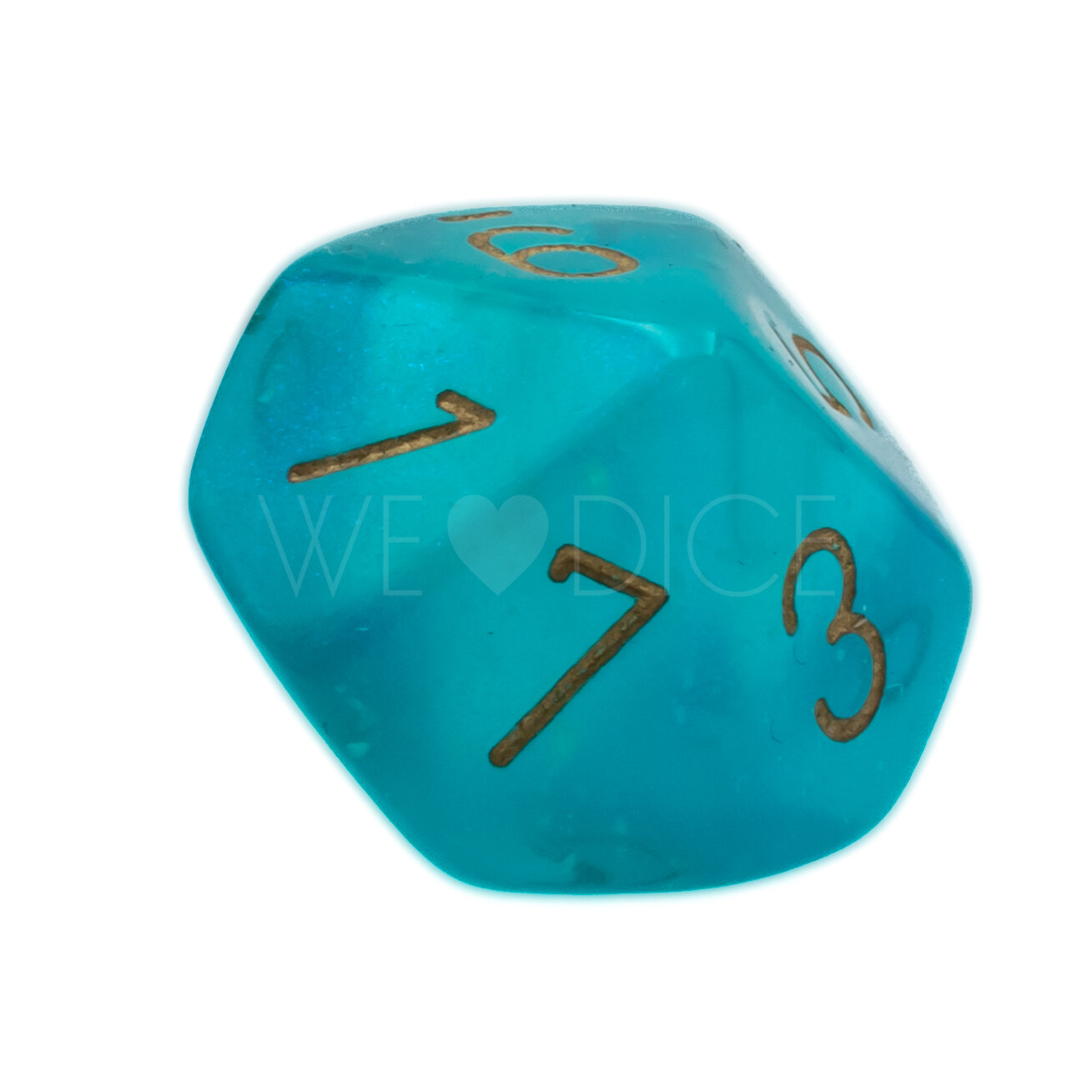 Borealis® Teal / gold    D10 