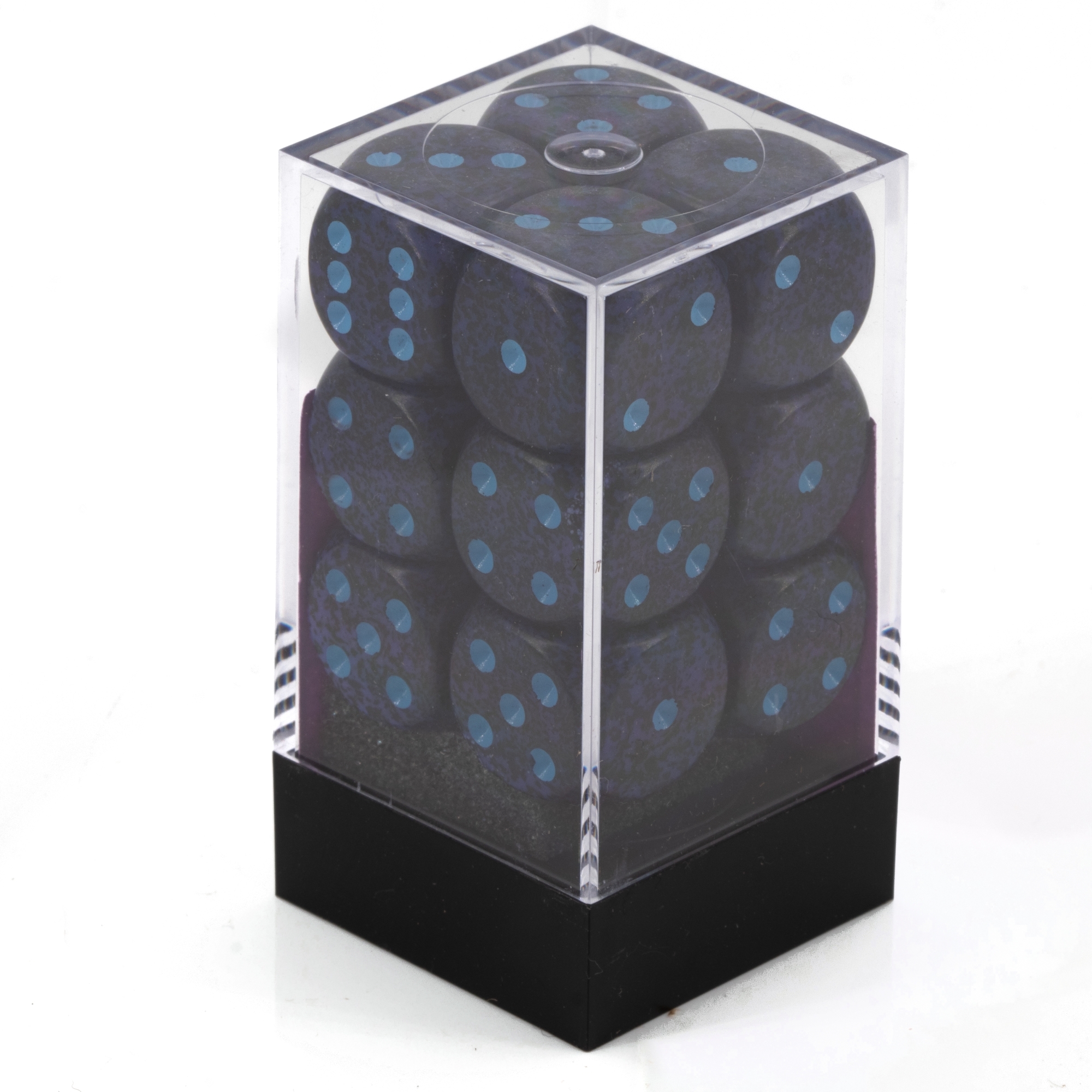 Speckled® Cobalt 16mm W6 Würfel Set (12 Würfel)