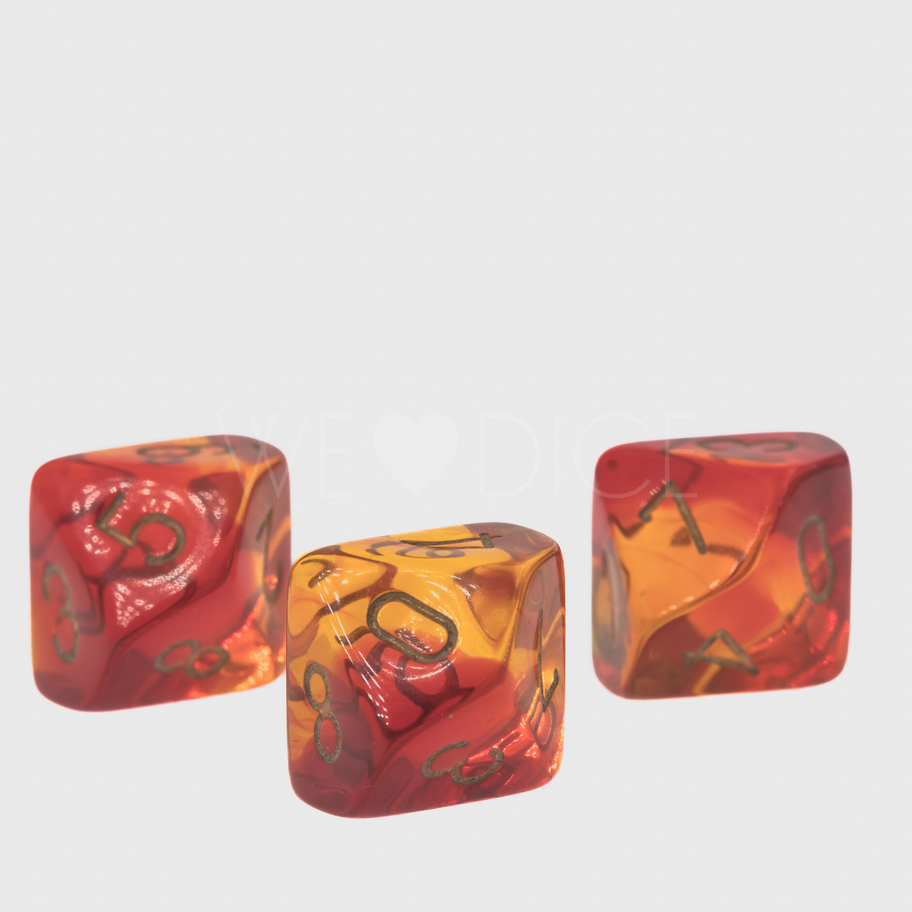 Gemini®, Transparent Rot-Gelb / gold  W10 