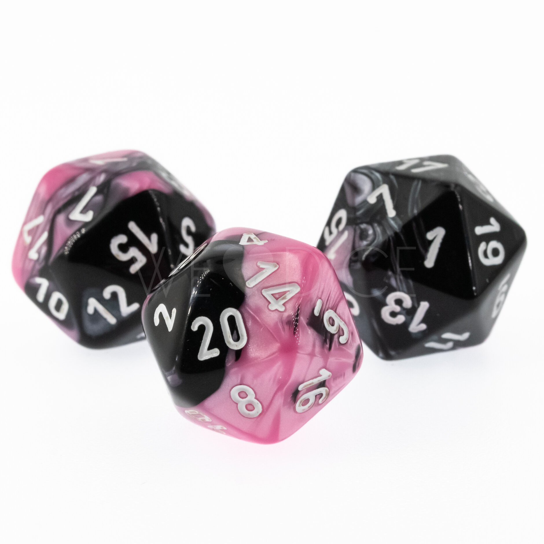 Gemini® Schwarz-Pink / weiß  W20 