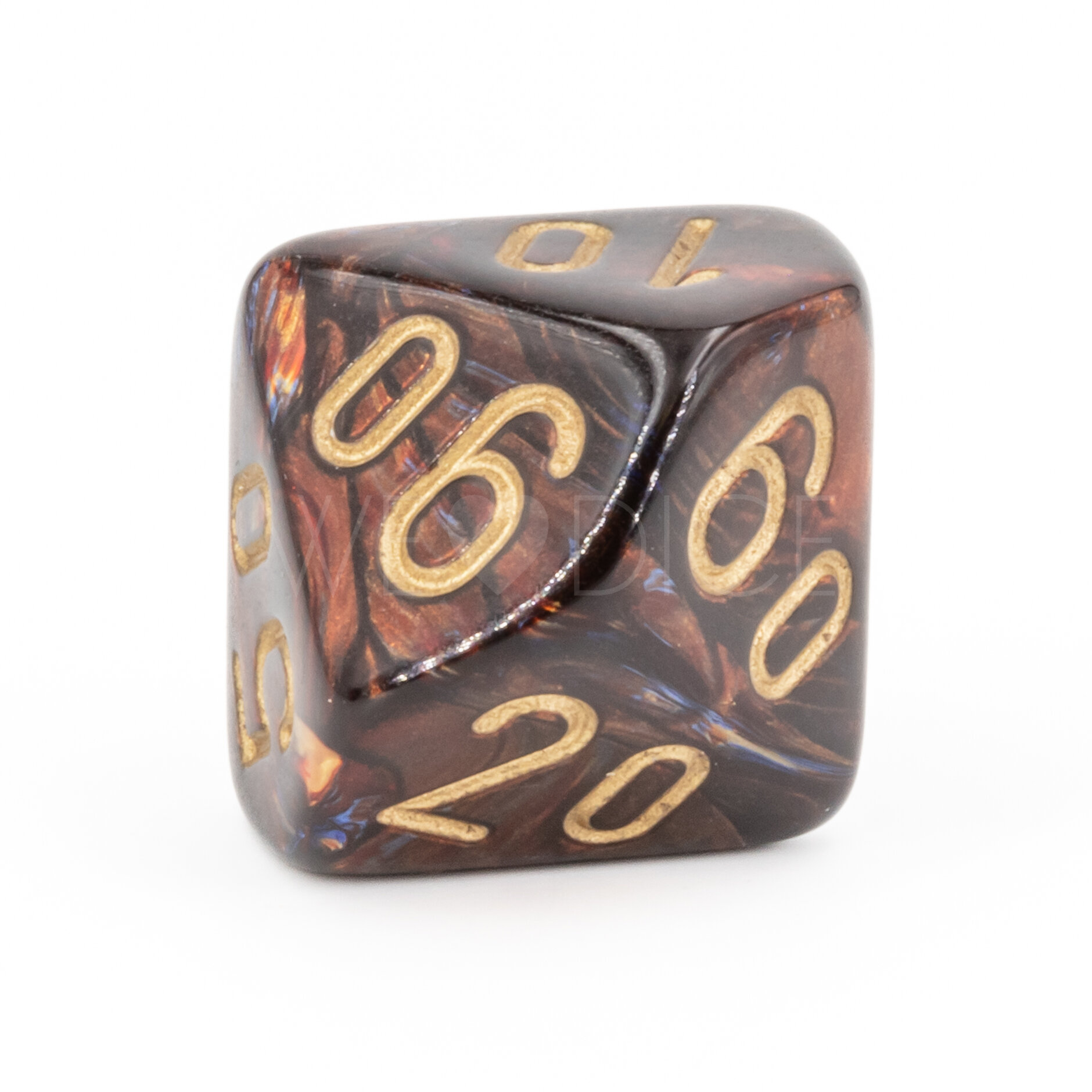 W% Scarab® Blue Blood / Gold Mega-hedral™ 