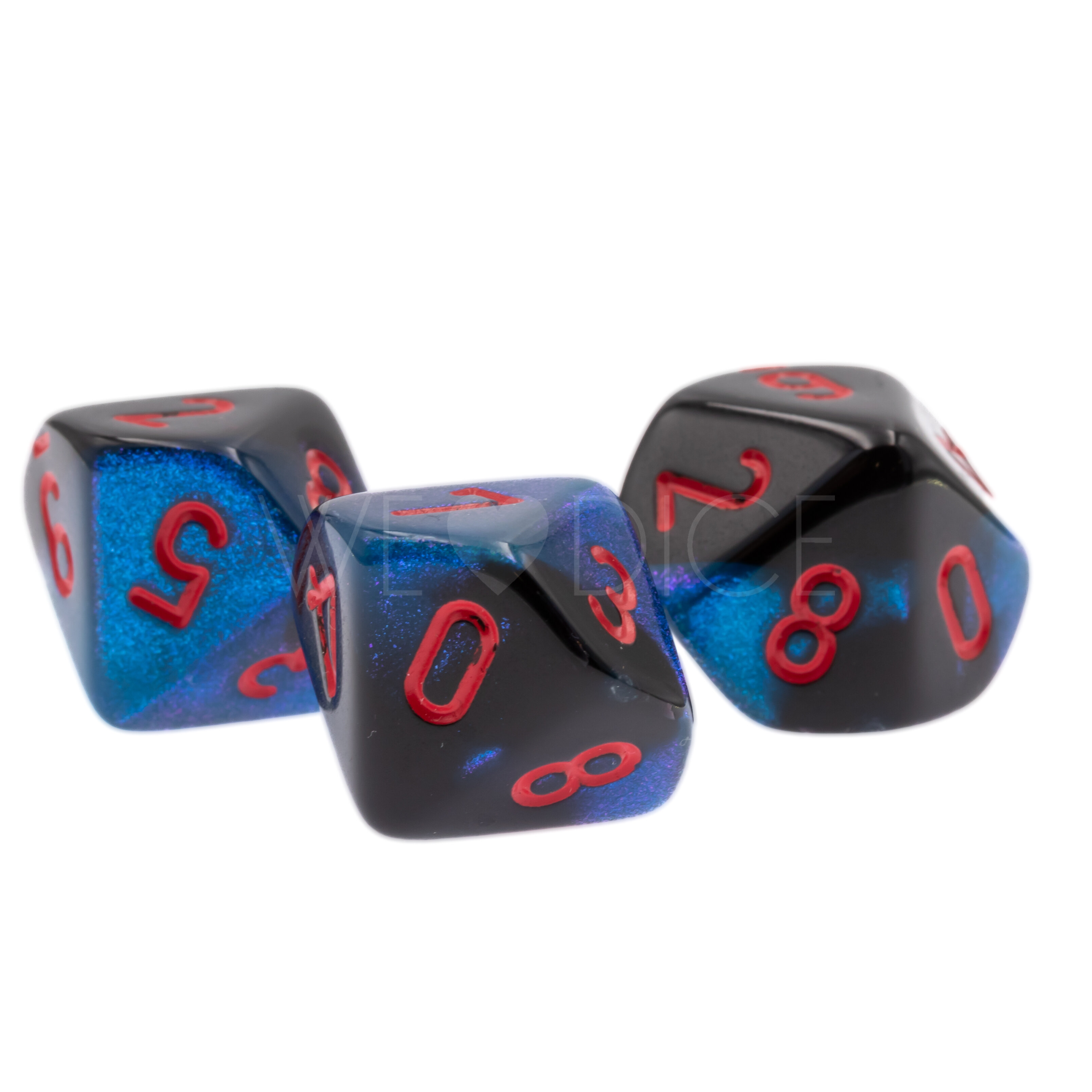 Gemini® Schwarz-Starlight / rot  W10