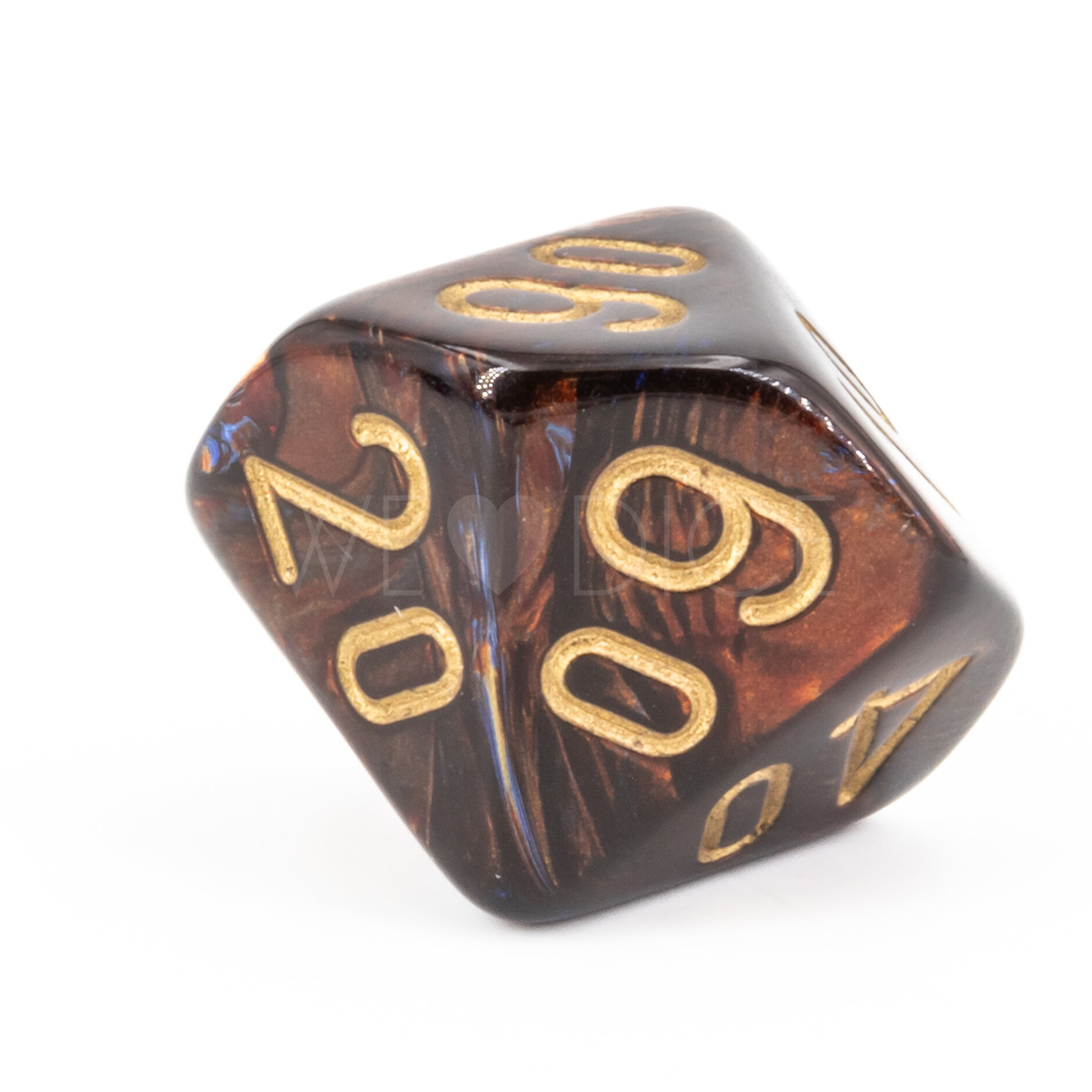 W% Scarab® Blue Blood / Gold Mega-hedral™ 