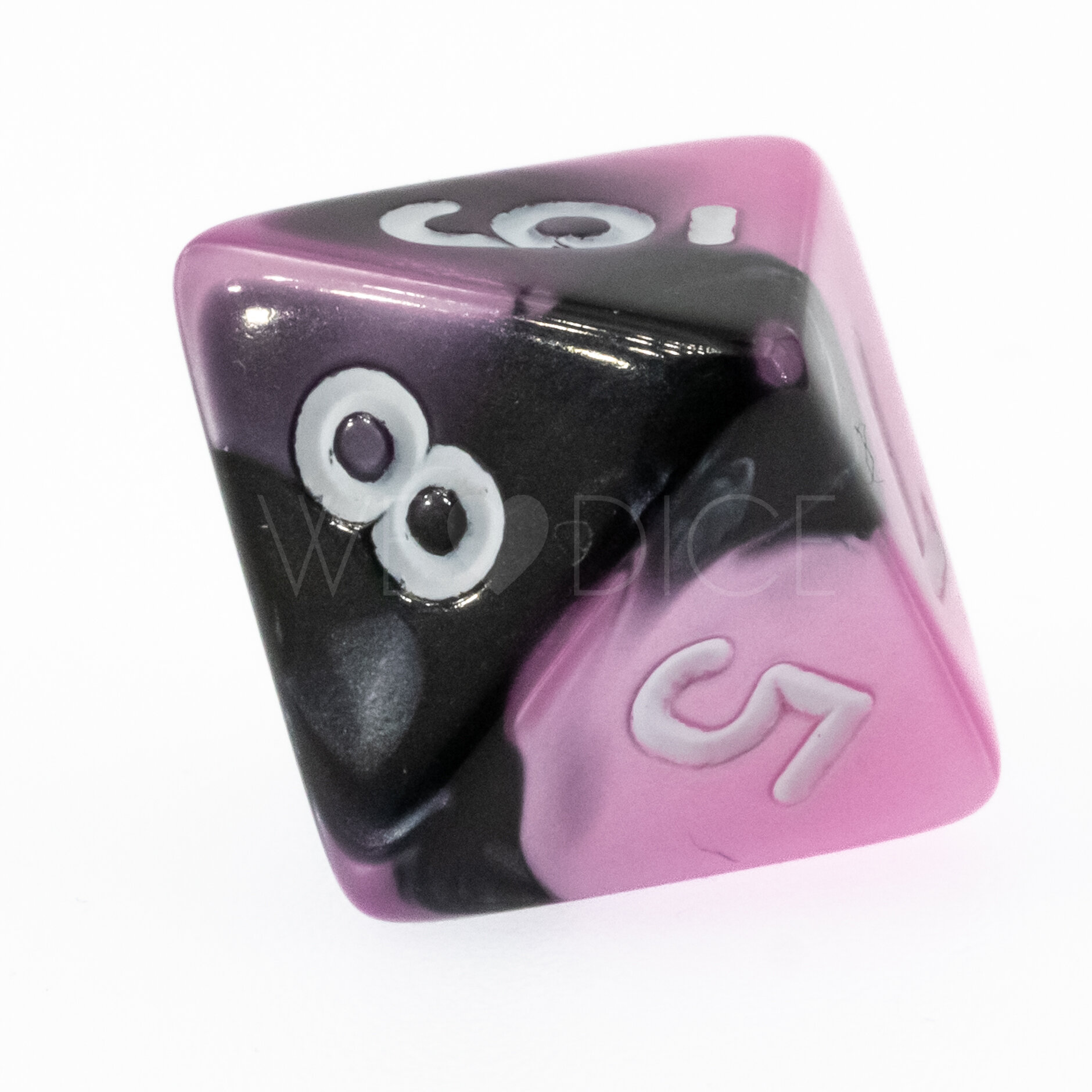 Gemini® Schwarz-Pink / weiß  W8 