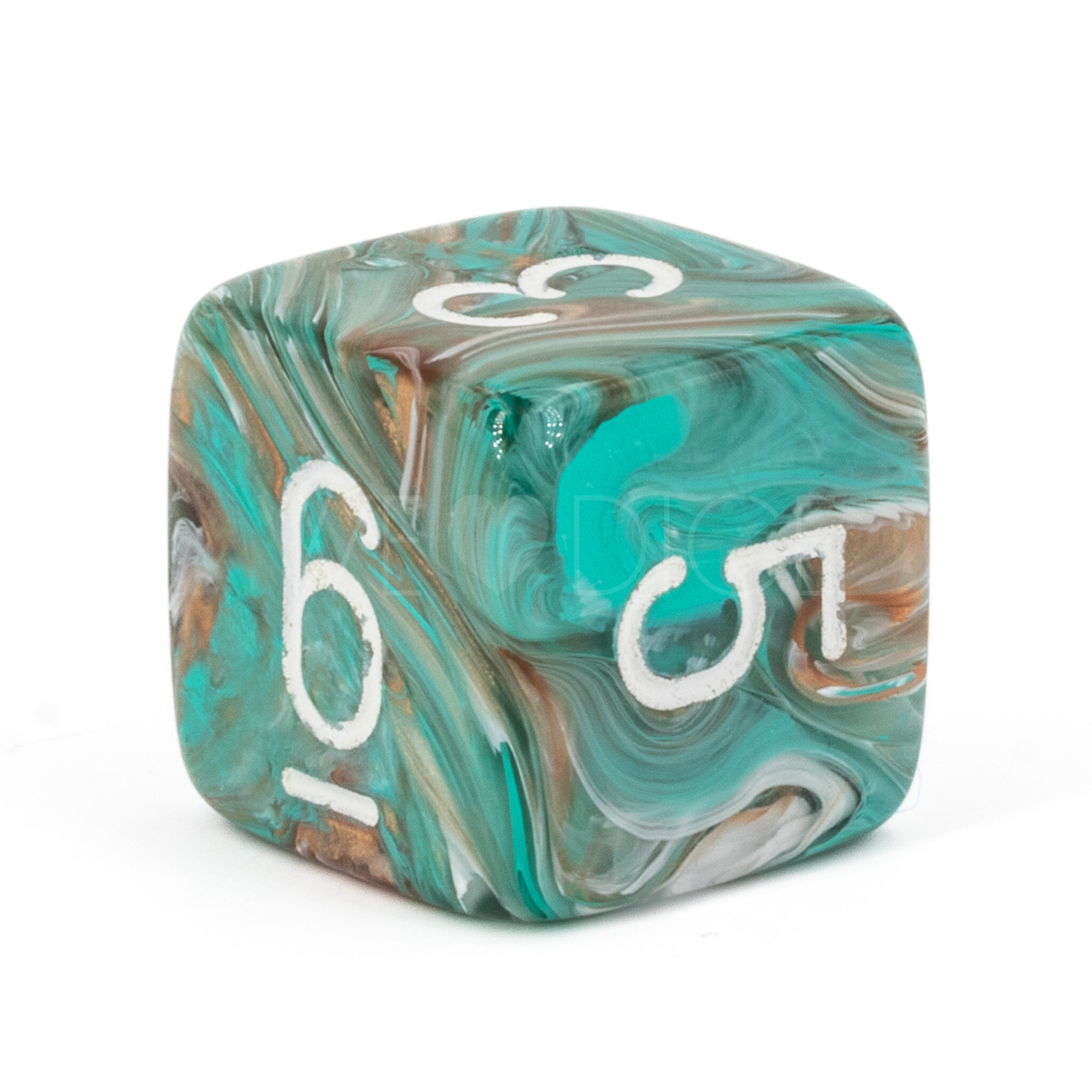 W6 Marble  Oxi-Copper™ / weiss Mega-hedral™ 