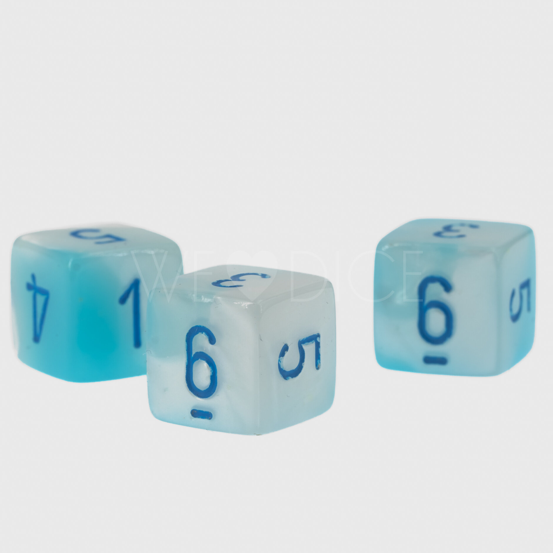 Gemini® Perltürkis-weiß / blau  W6 