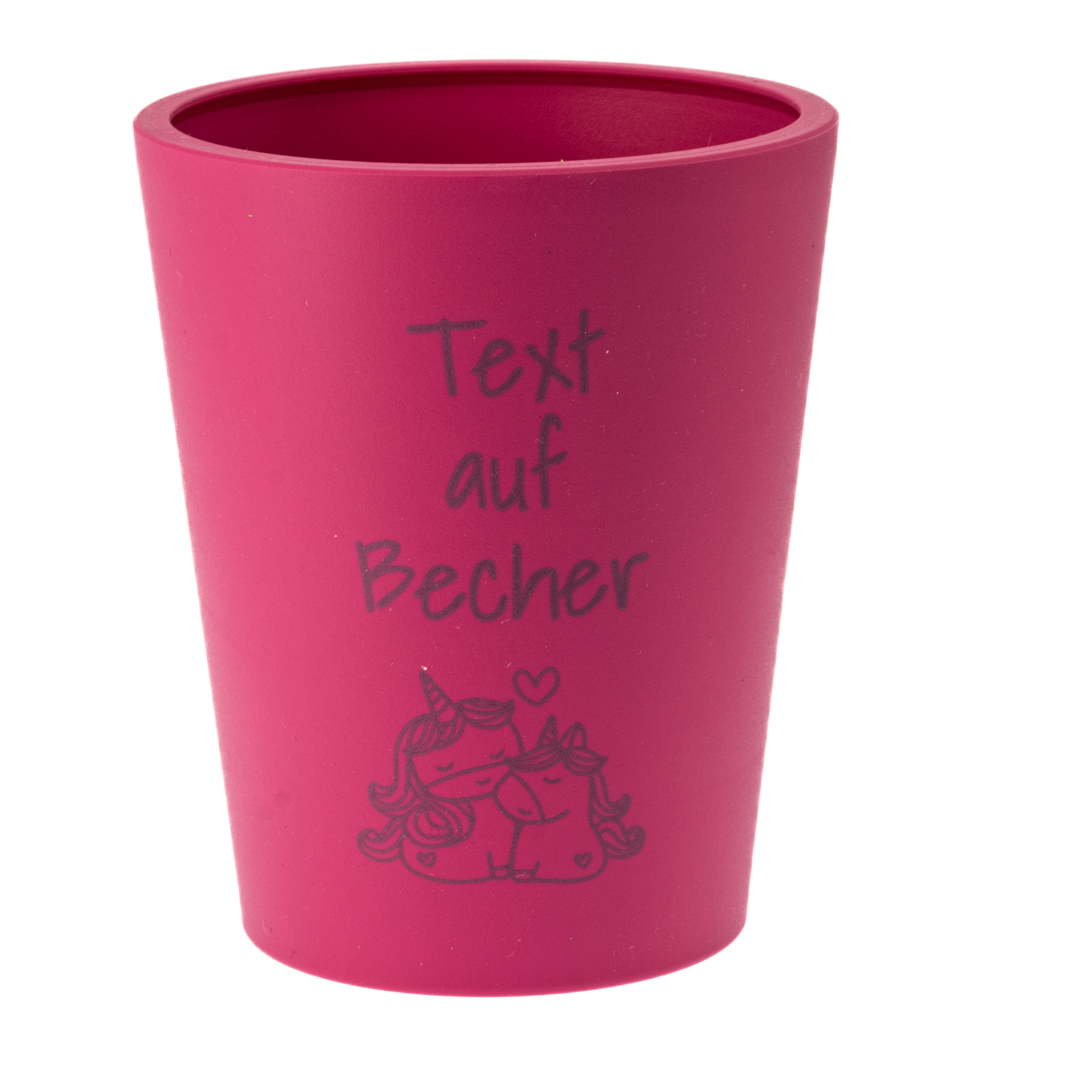 Dein Personalisierter - Dice Cup flex - Würfelbecher in Beere
