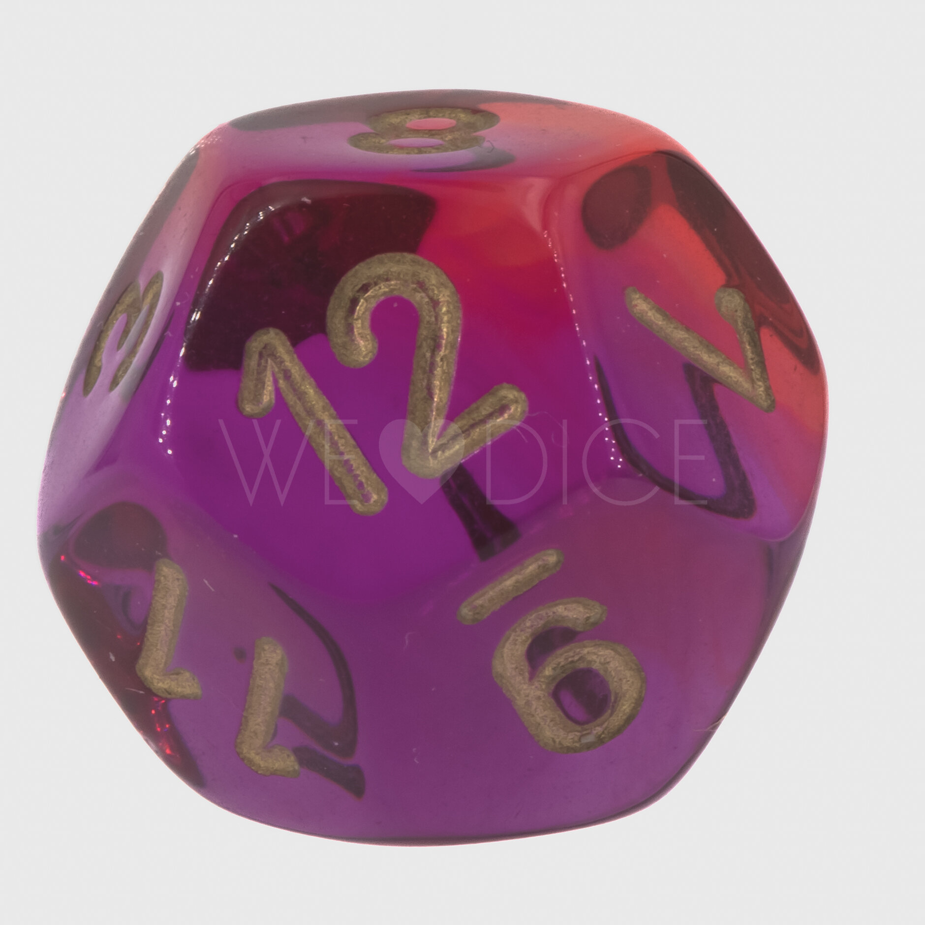 Gemini®, Transparent Rot-Violett / gold  W12 