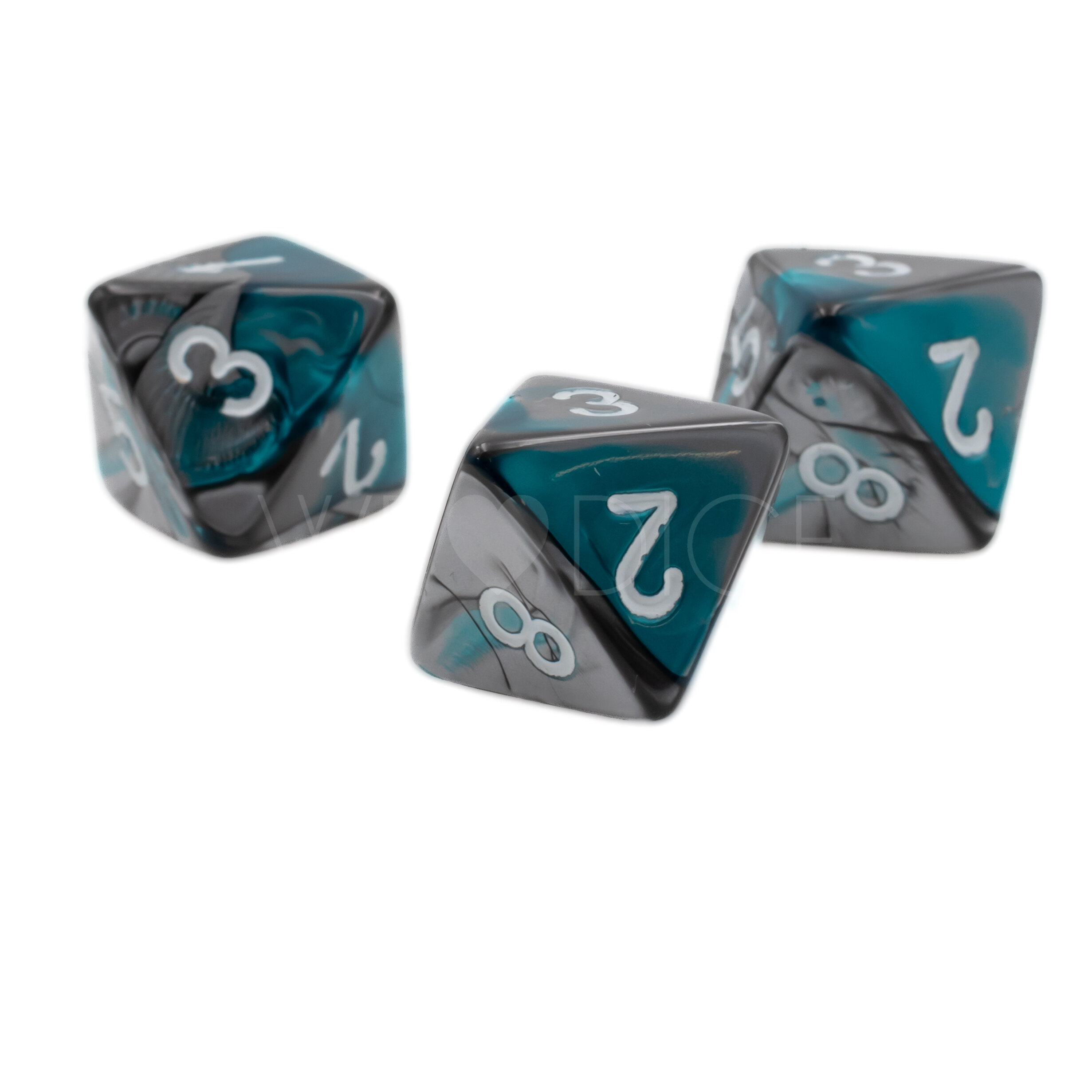 Gemini® Steel-Teal / white  D8 