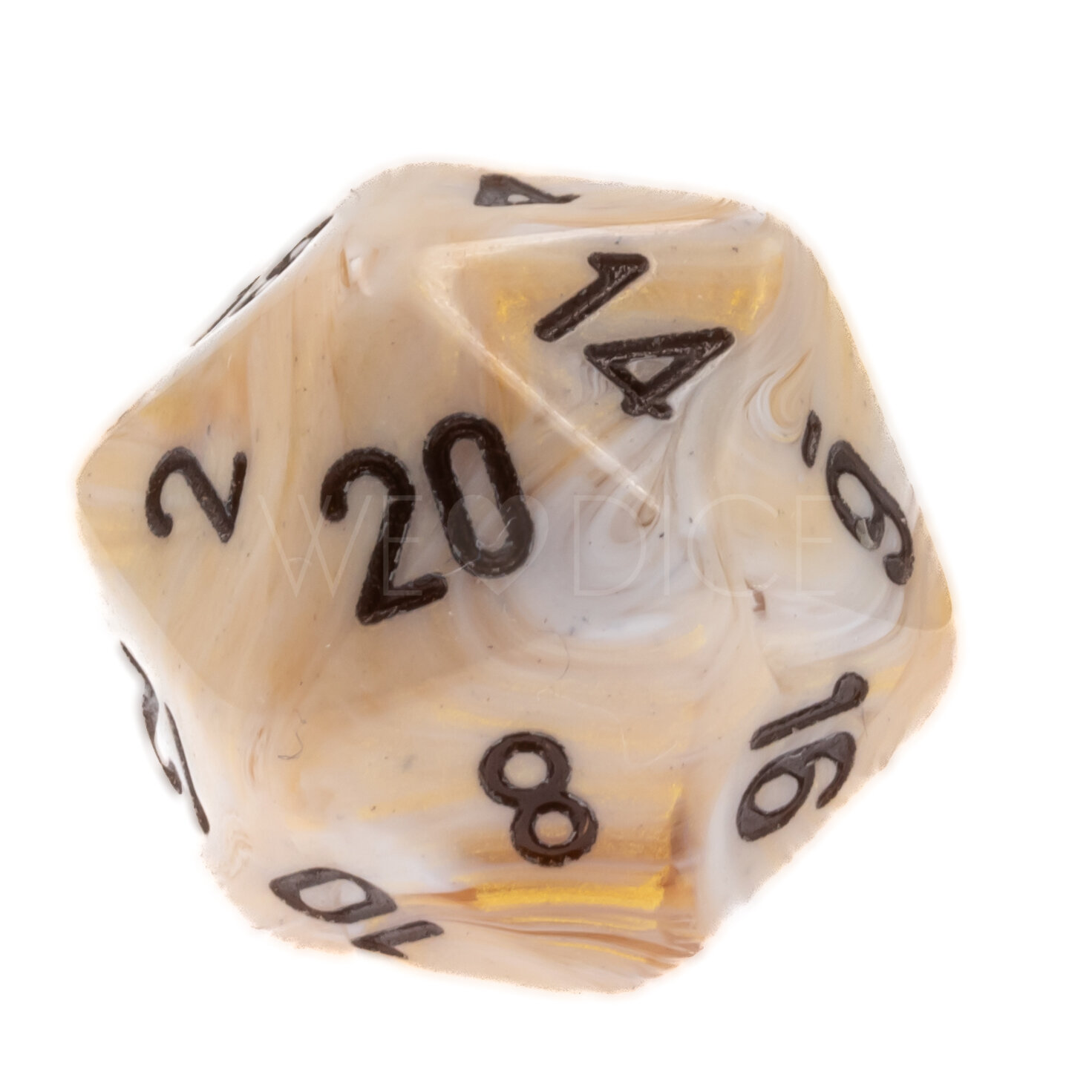 Marble  Elfenbein / Schwarz  W20