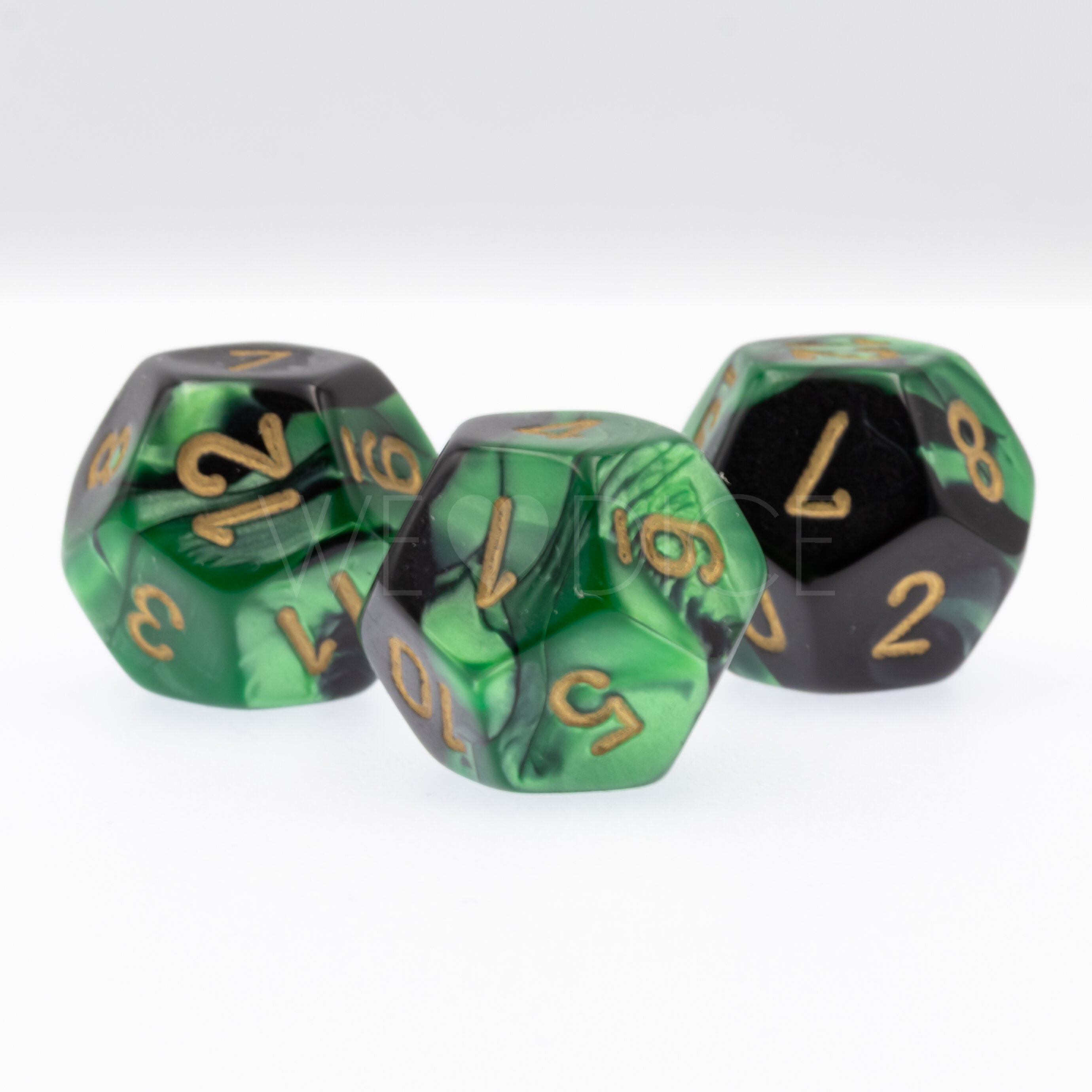 Gemini® Schwarz-Grün / gold  W12