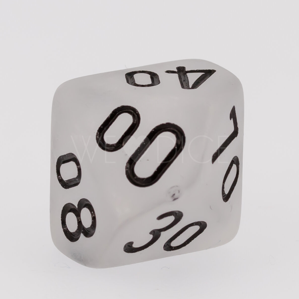 Frosted Clear / Schwarz  W%