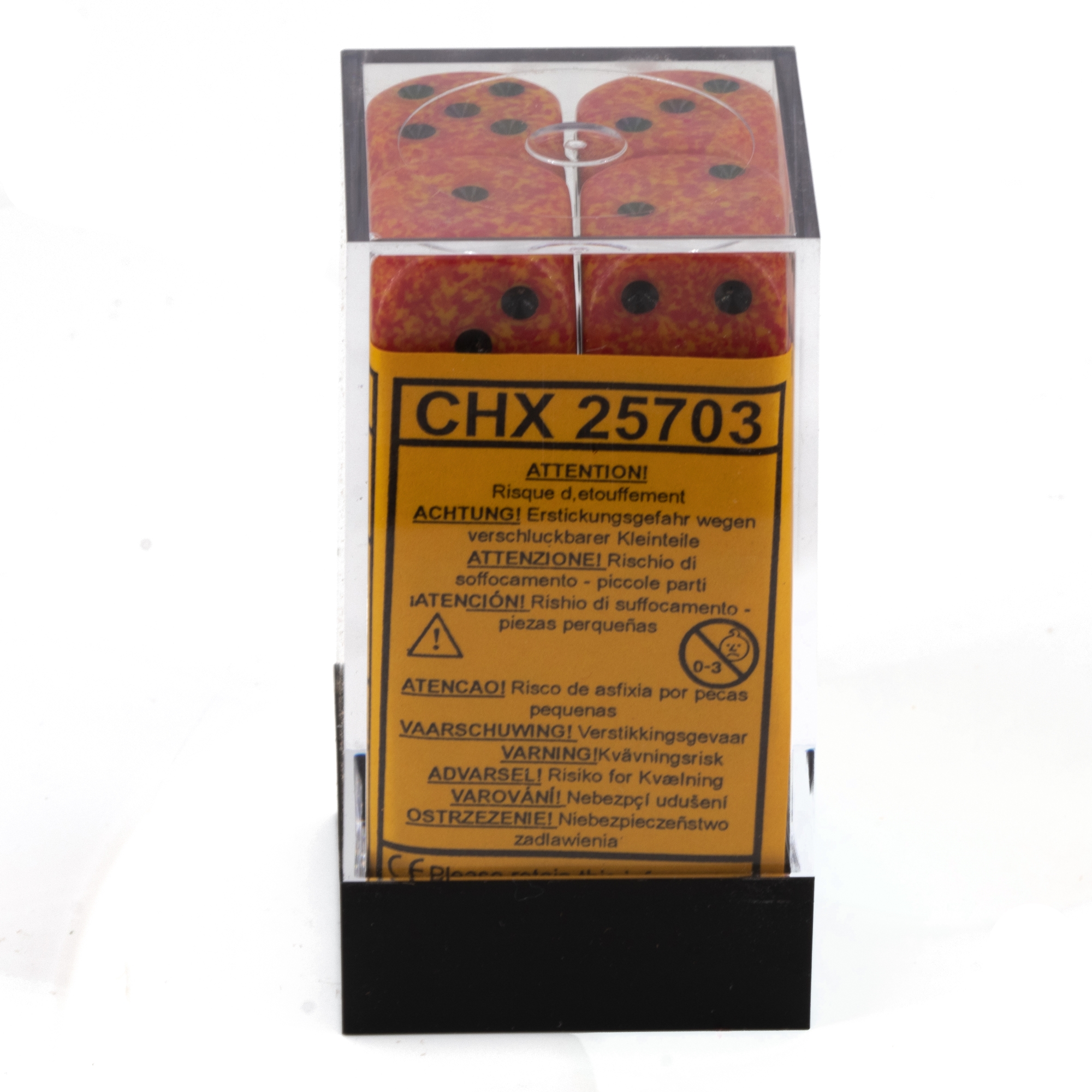 Speckled® Fire 16mm W6 Würfel Set (12 Würfel)