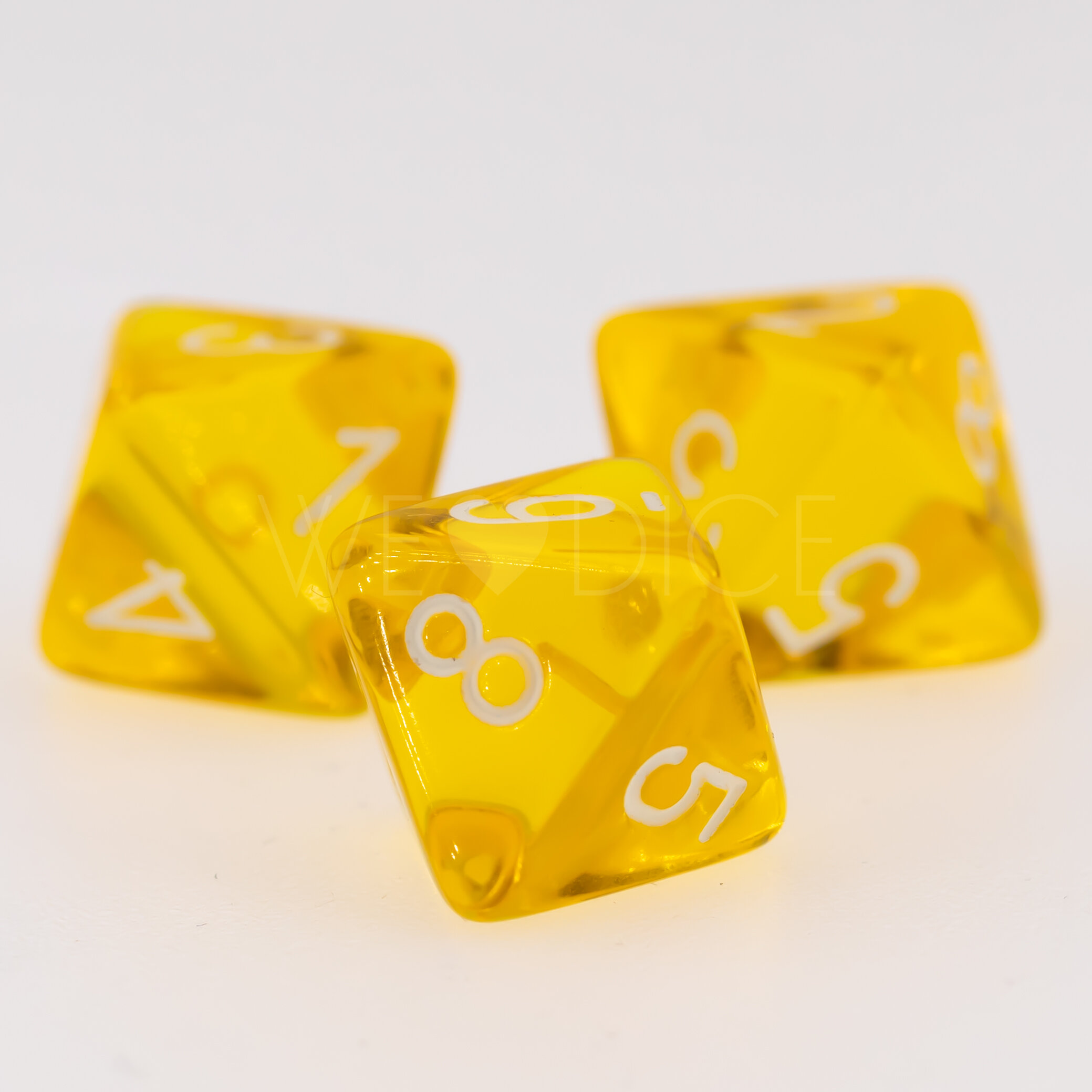 Transparent Gelb / weiß  W8