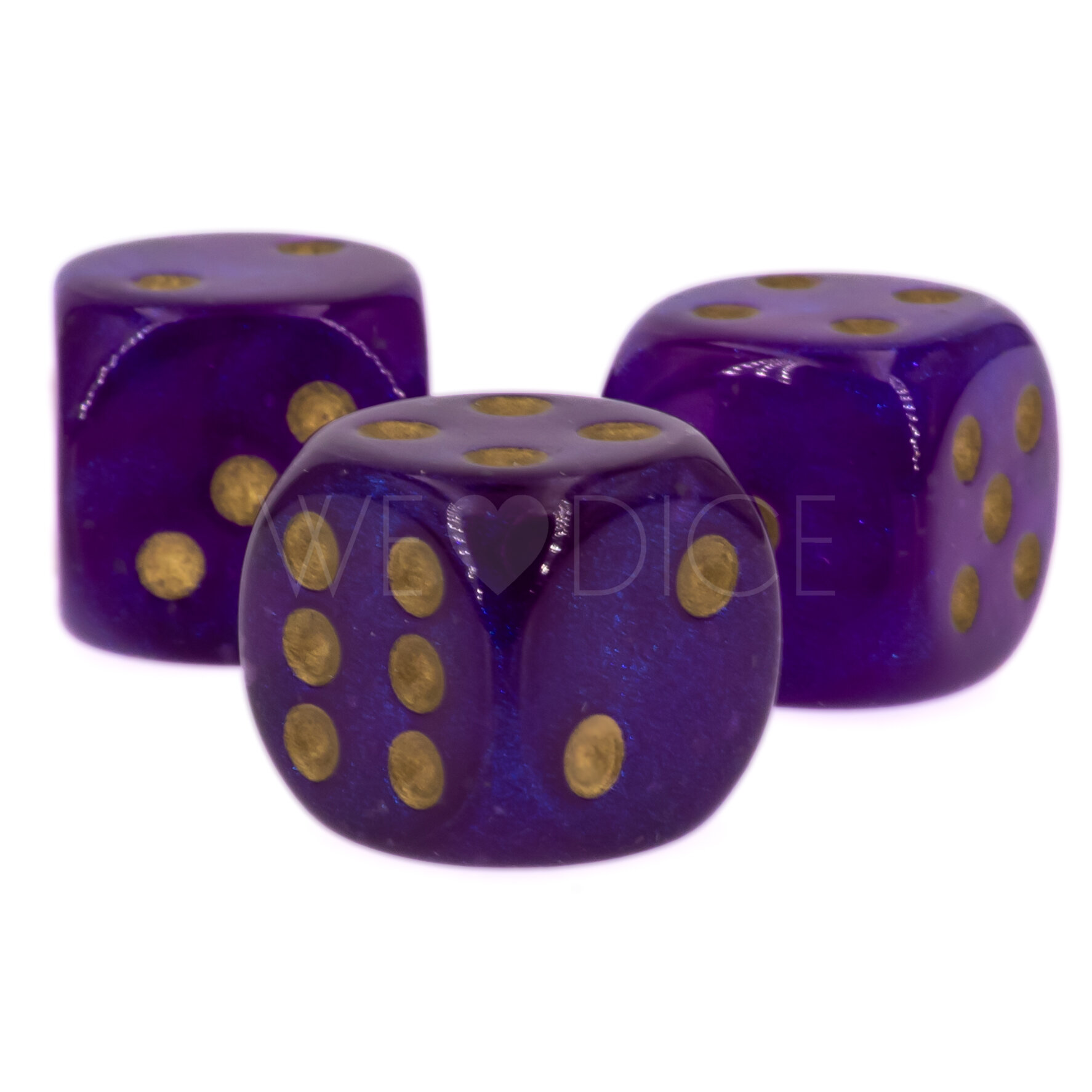 Borealis® Königsviolett / Gold 16mm 