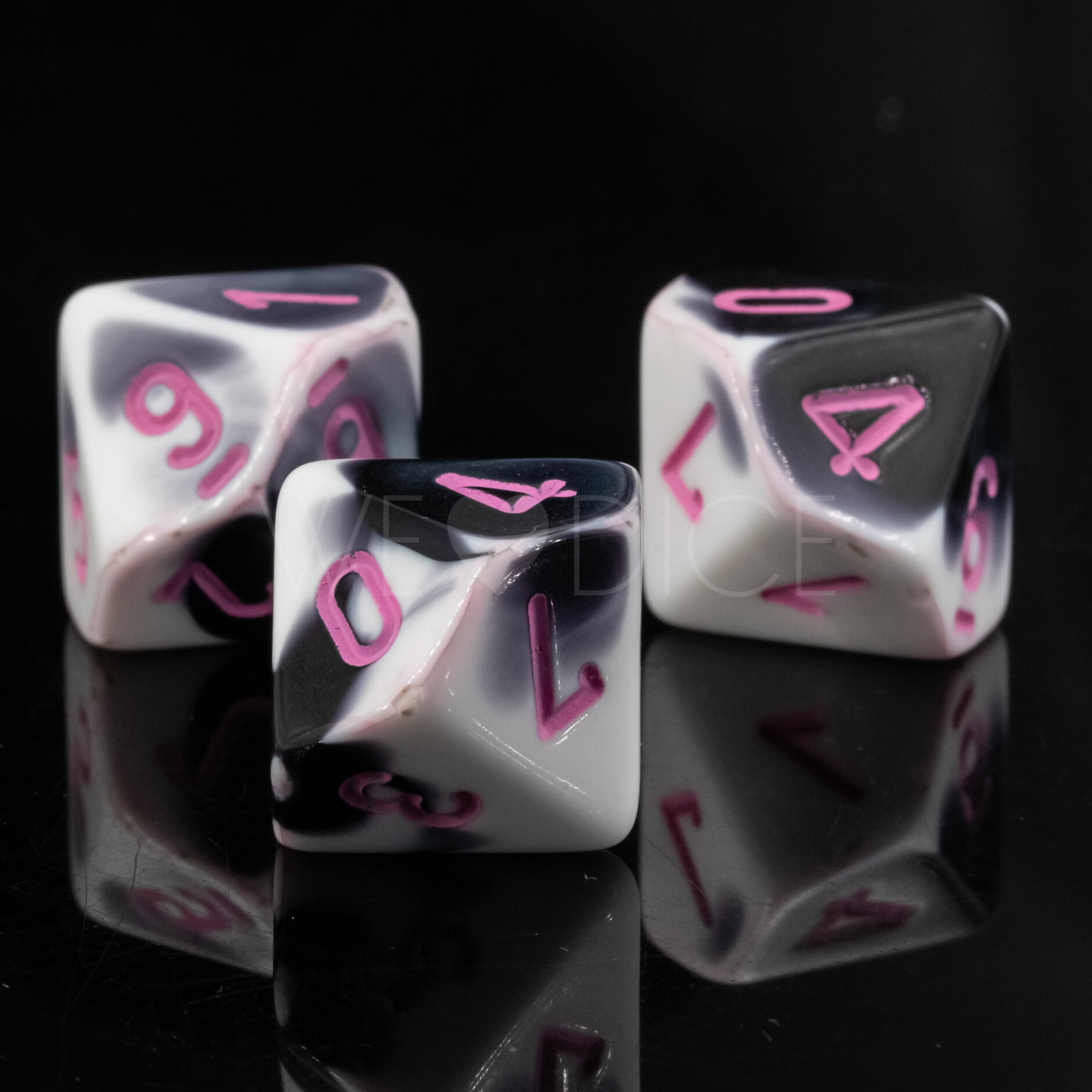 Gemini® Schwarz-Weiß / Rosa  W10 