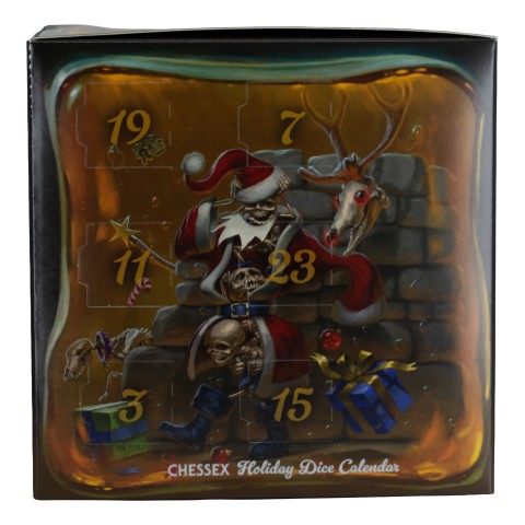 2026 Chessex Holiday Calendar (One cube)