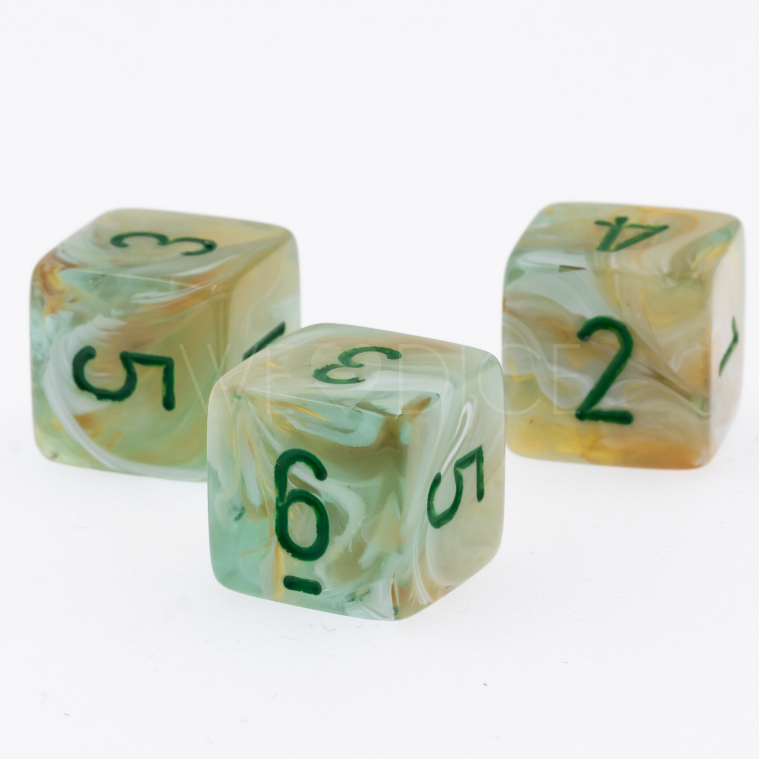 Marble  Grün / Dunkelgrün  W6 