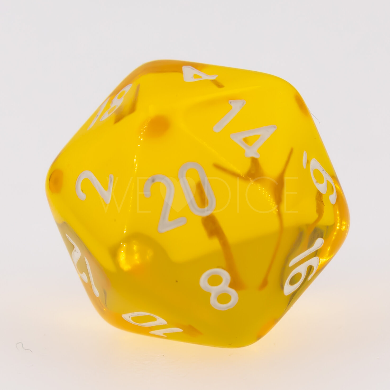 Transparent Gelb / weiß  W20