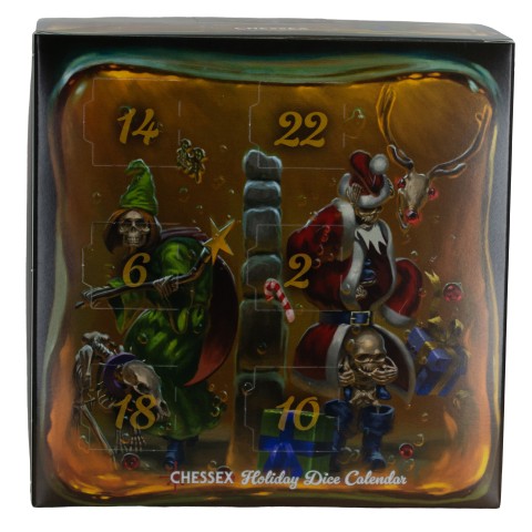 2026 Chessex Holiday Calendar (One cube)