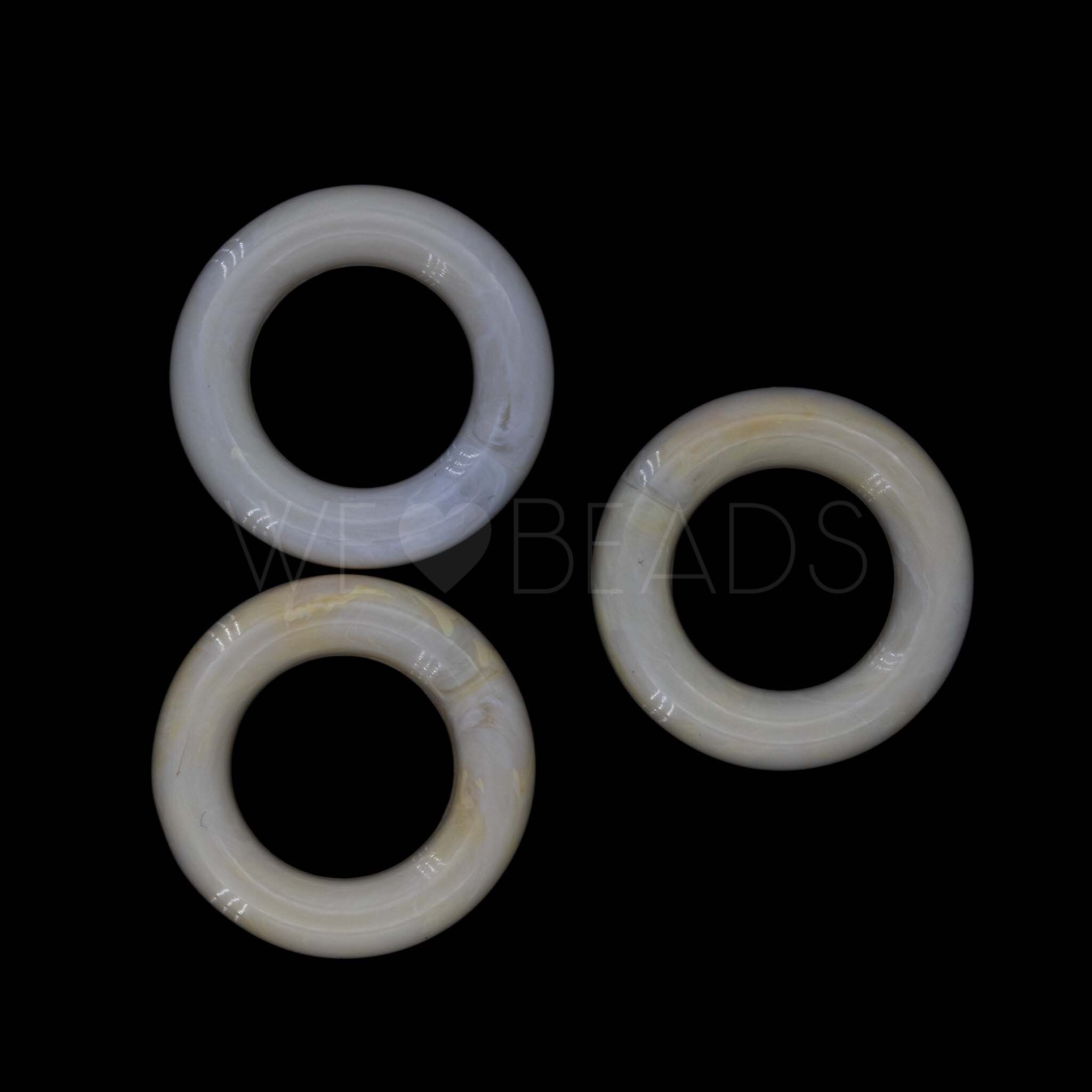 51mm Ring in elfenbeinfarben