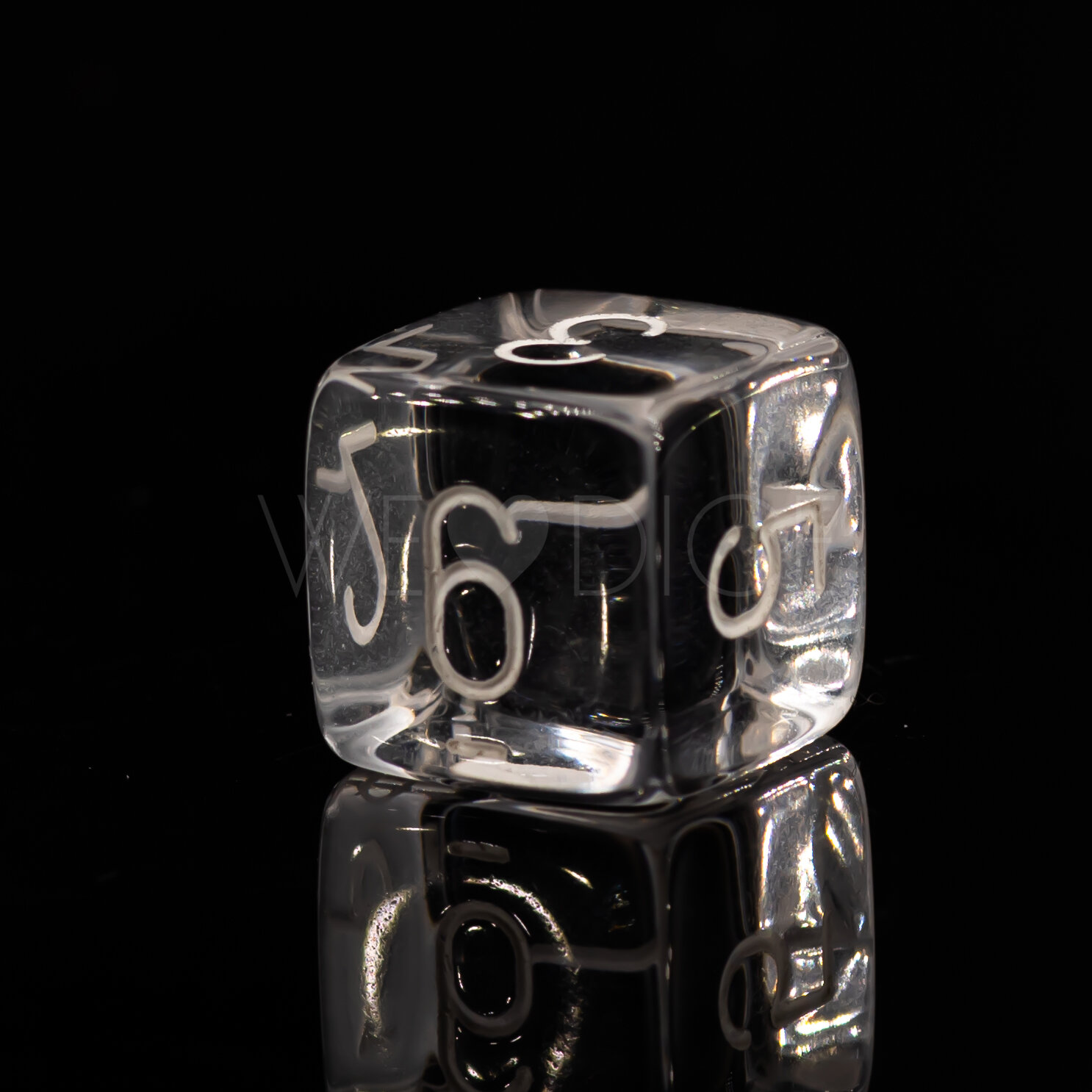 Transparent Clear / weiß  W6