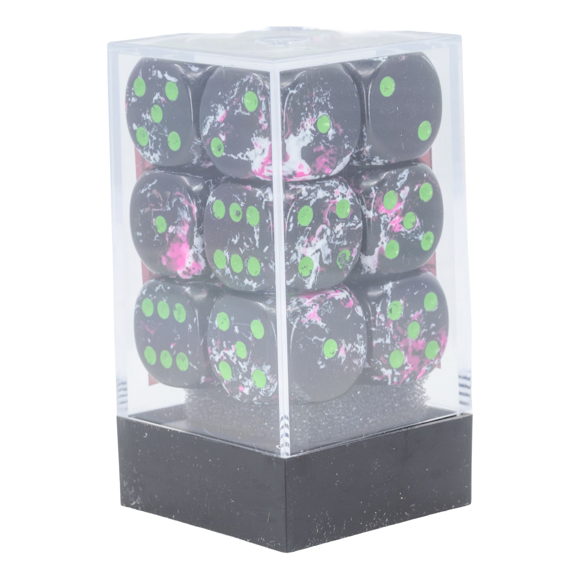 Brush™ Paintball™ / green 16mm W6 Würfel Set (12 Würfel)