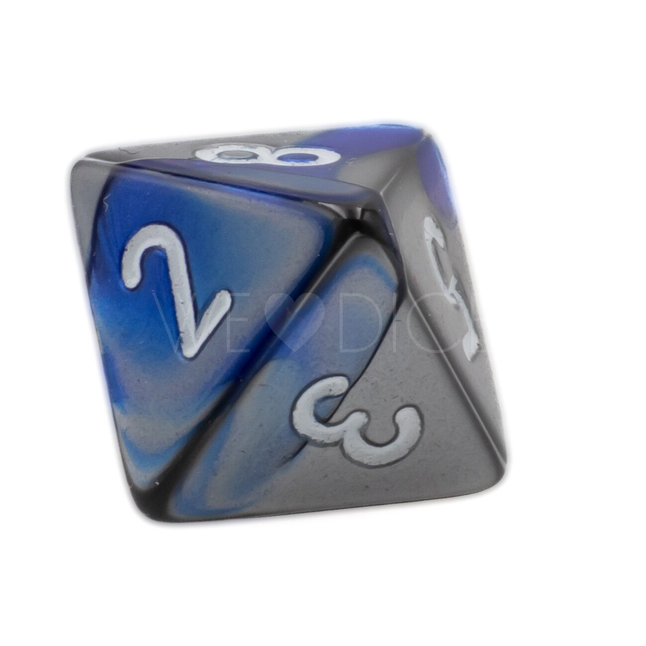 Gemini® Blue-Steel / white  D8 