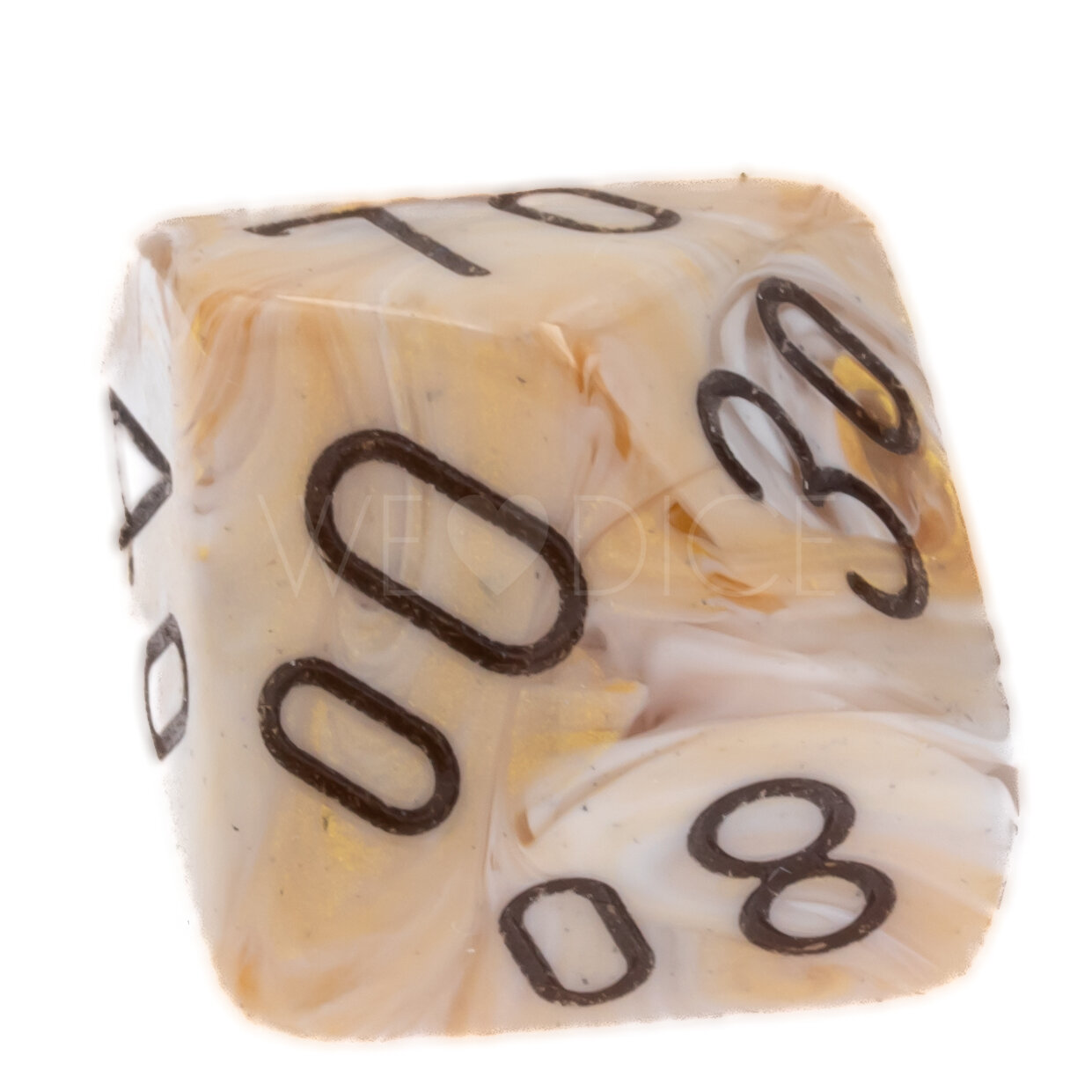 Marble  Elfenbein / Schwarz  W%