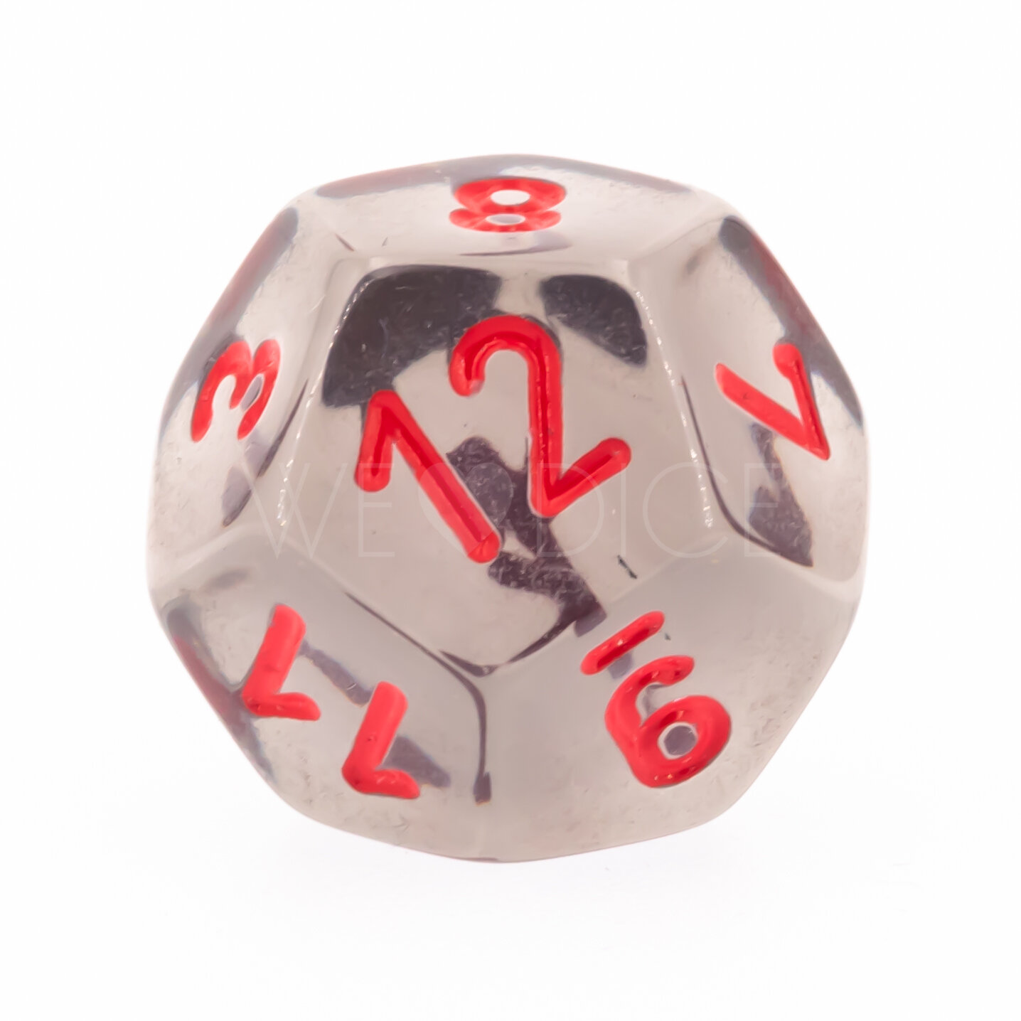 Transparent Rauch / rot  W12