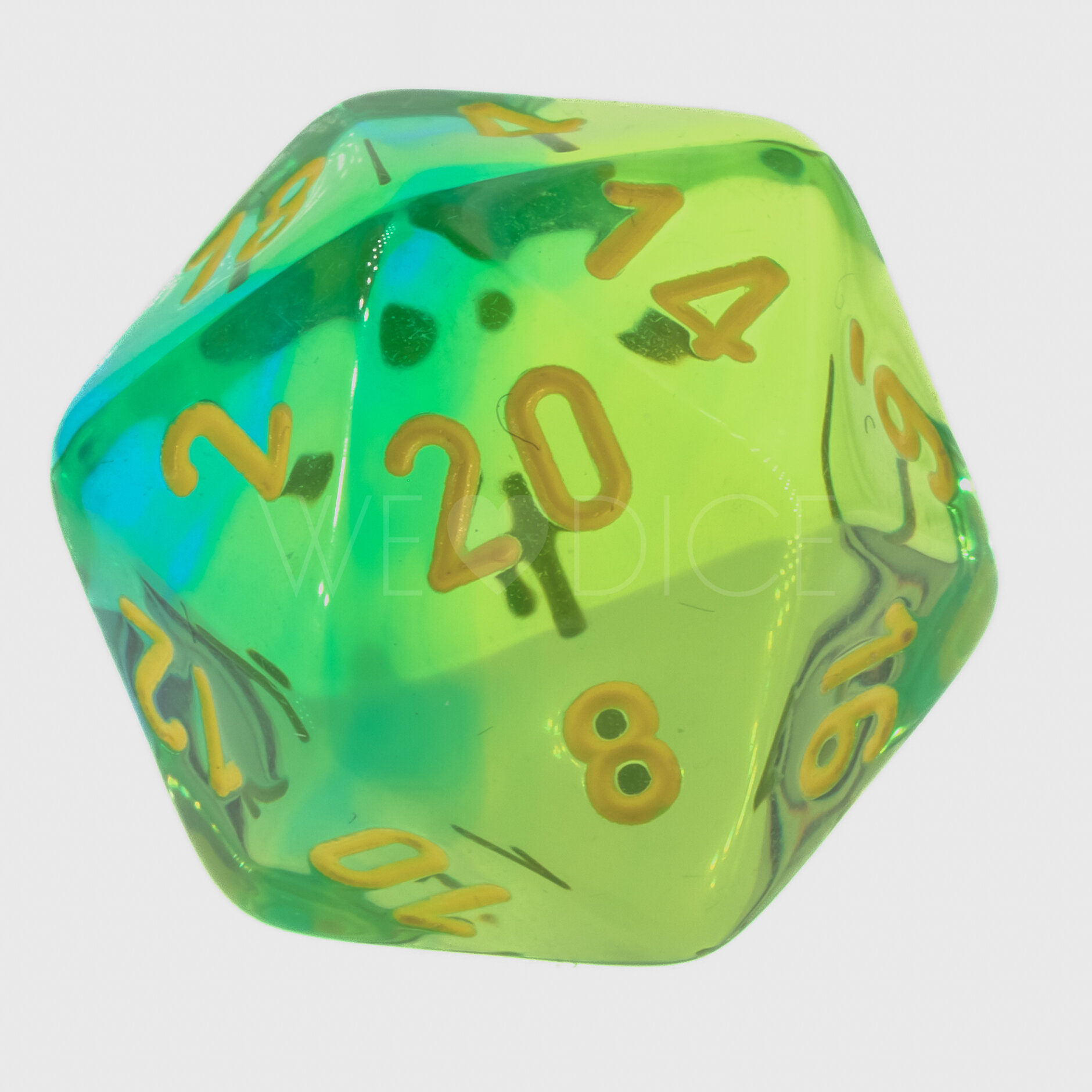 Gemini®, Transparent Grün-Blaugrün / gelb  W20 