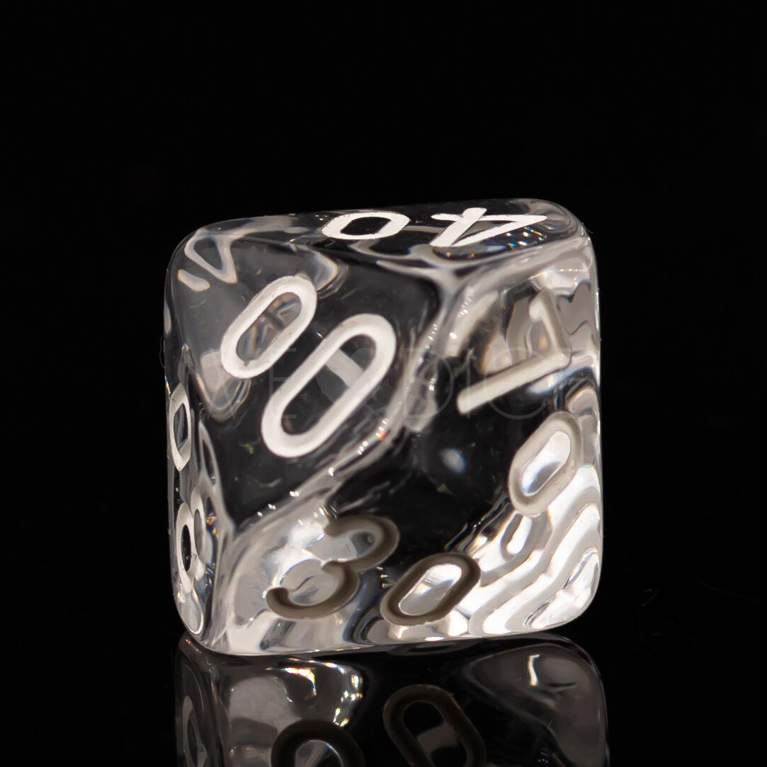 Transparent Clear / weiß  W%