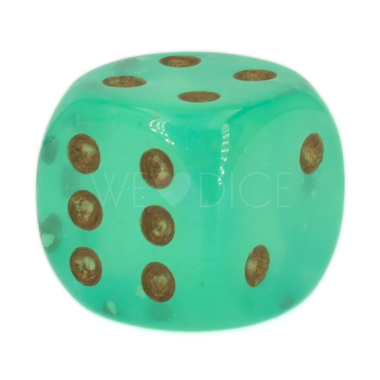 Borealis® hellgrün / gold 16mm 