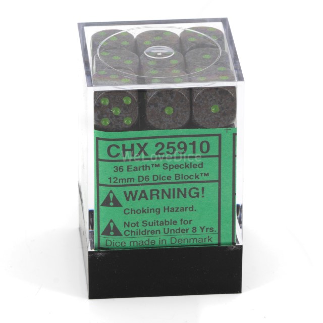 Speckled® Earth 12mm W6 Würfel Set (36 Würfel)
