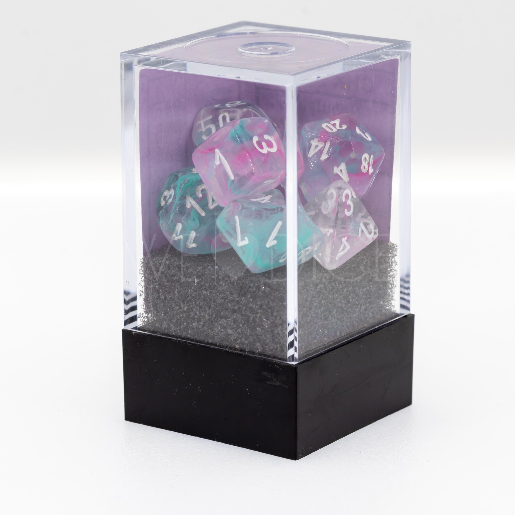 Nebula® Mini-hedral Polyhedral Wisteria / white   7-DieSet