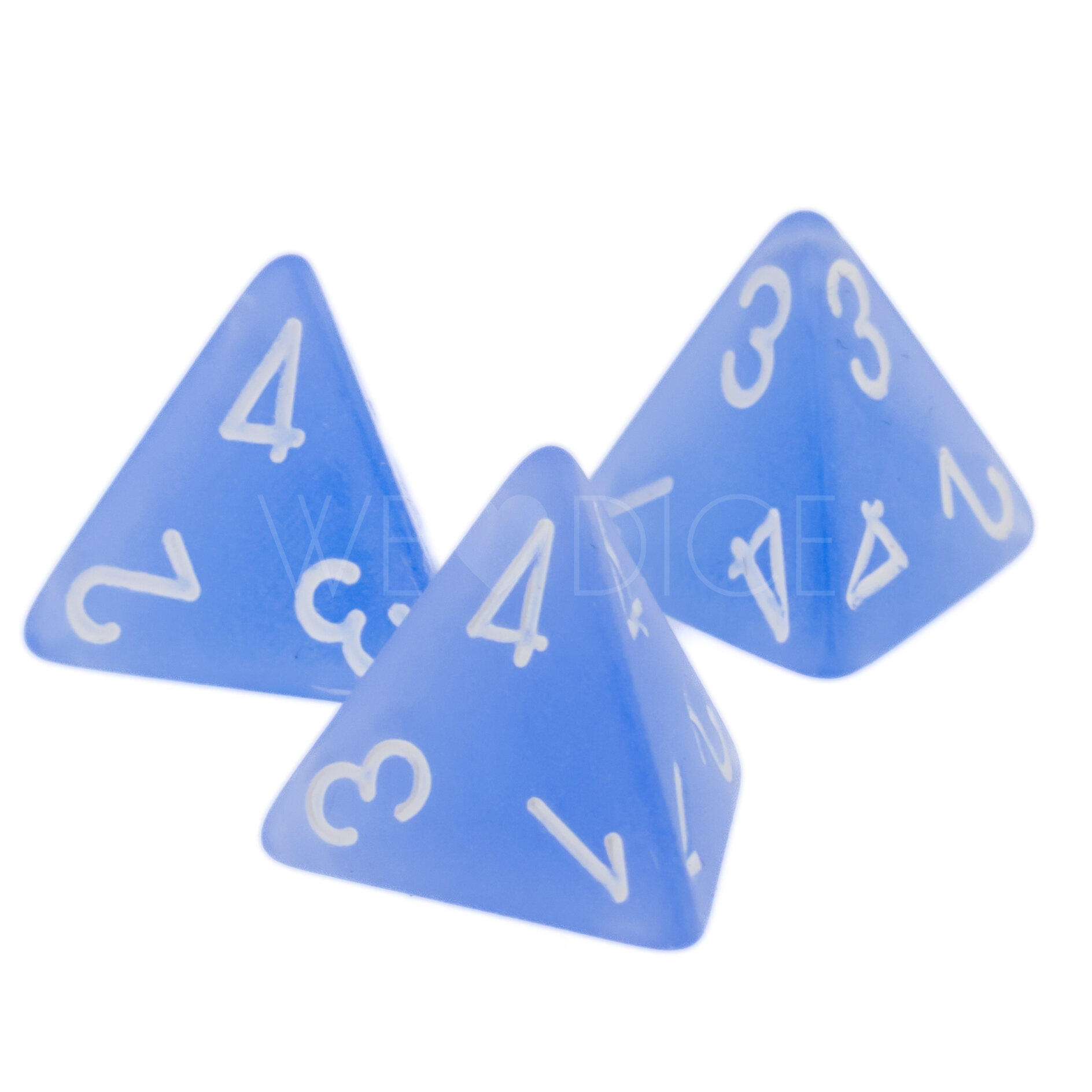 Frosted Blue / white  D4 