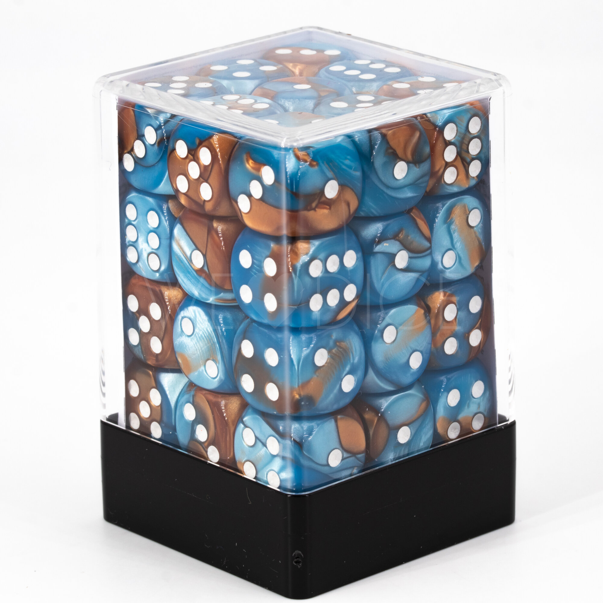 2ton kupfer blau / weiß 12mm W6 Set (36 Stück)