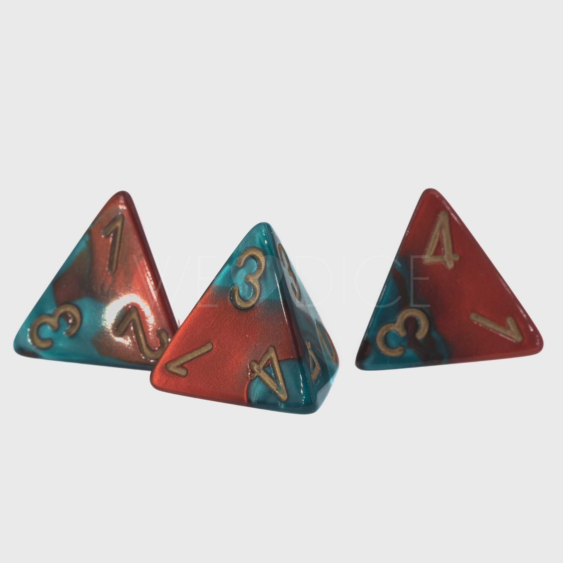 Gemini® Rot-Blaugrün / gold  W4 