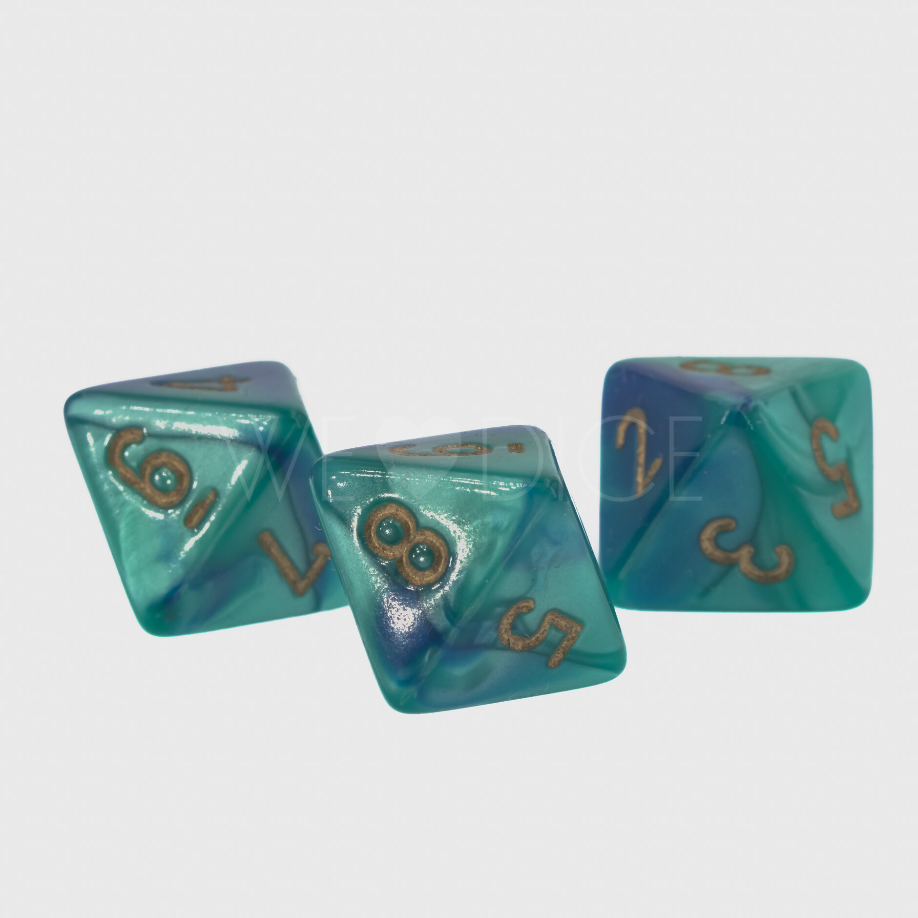 Gemini® Blau-Grün / gold  W8 