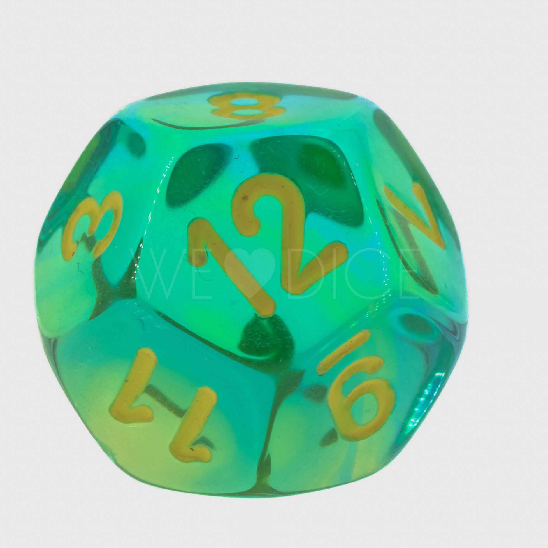 Gemini®, Transparent Grün-Blaugrün / gelb  W12 