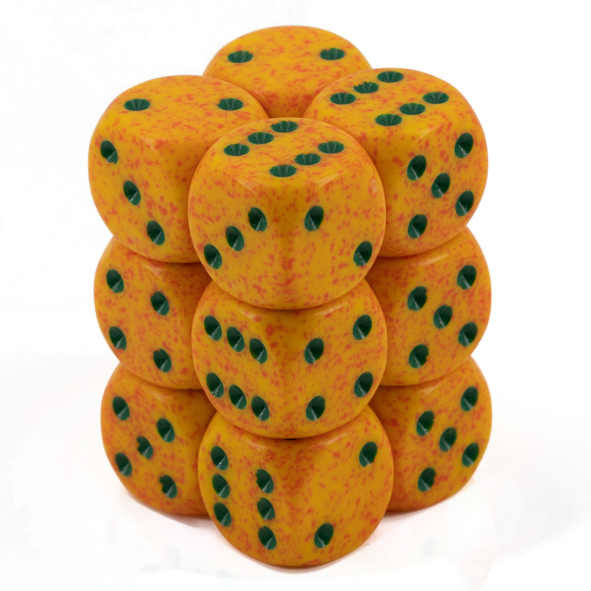 Speckled® Lotus 16mm W6 Würfel Set (12 Würfel)