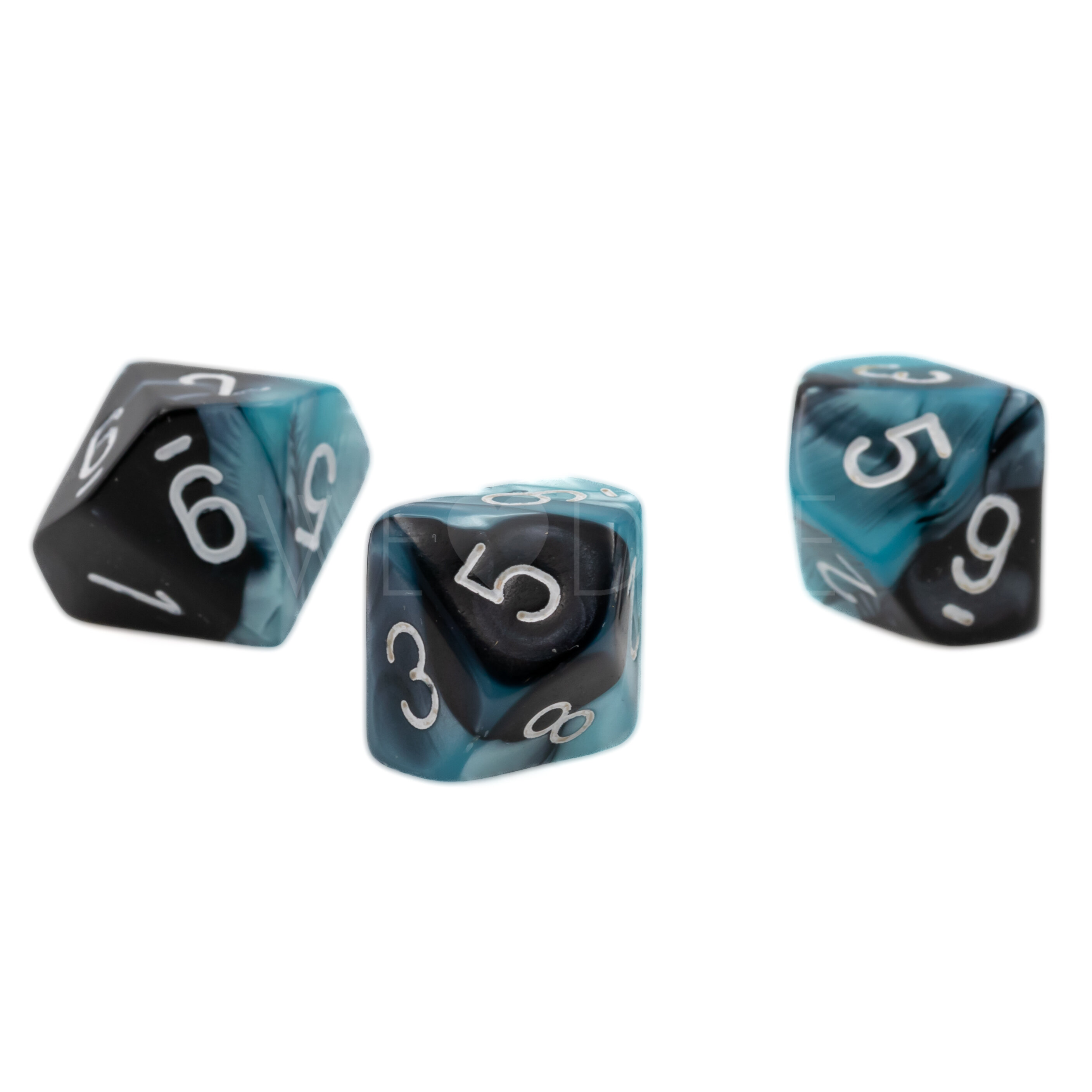 Gemini® Black-Shell / white  D10 