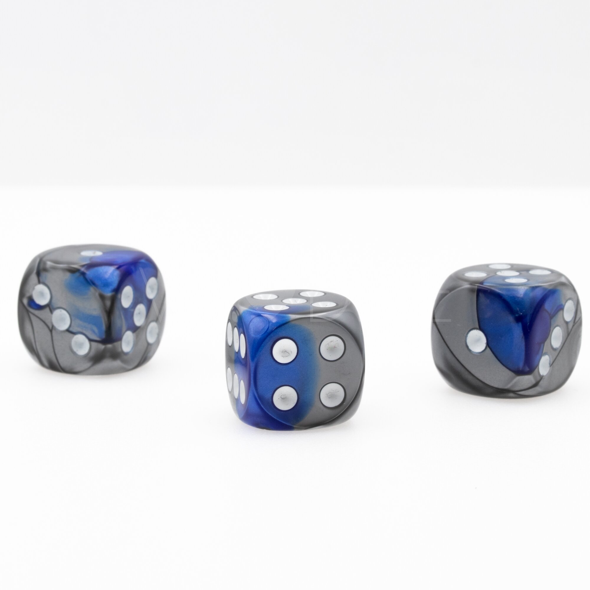 Gemini® Blau-Stahl / weiß 16mm